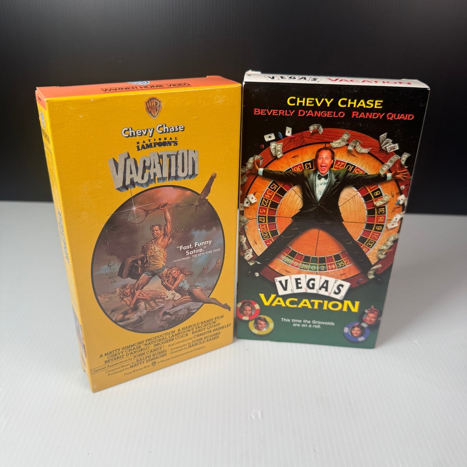National Lampoon's Vacation & Vegas Vacation VHS 1983 1997 Comedy Warner
