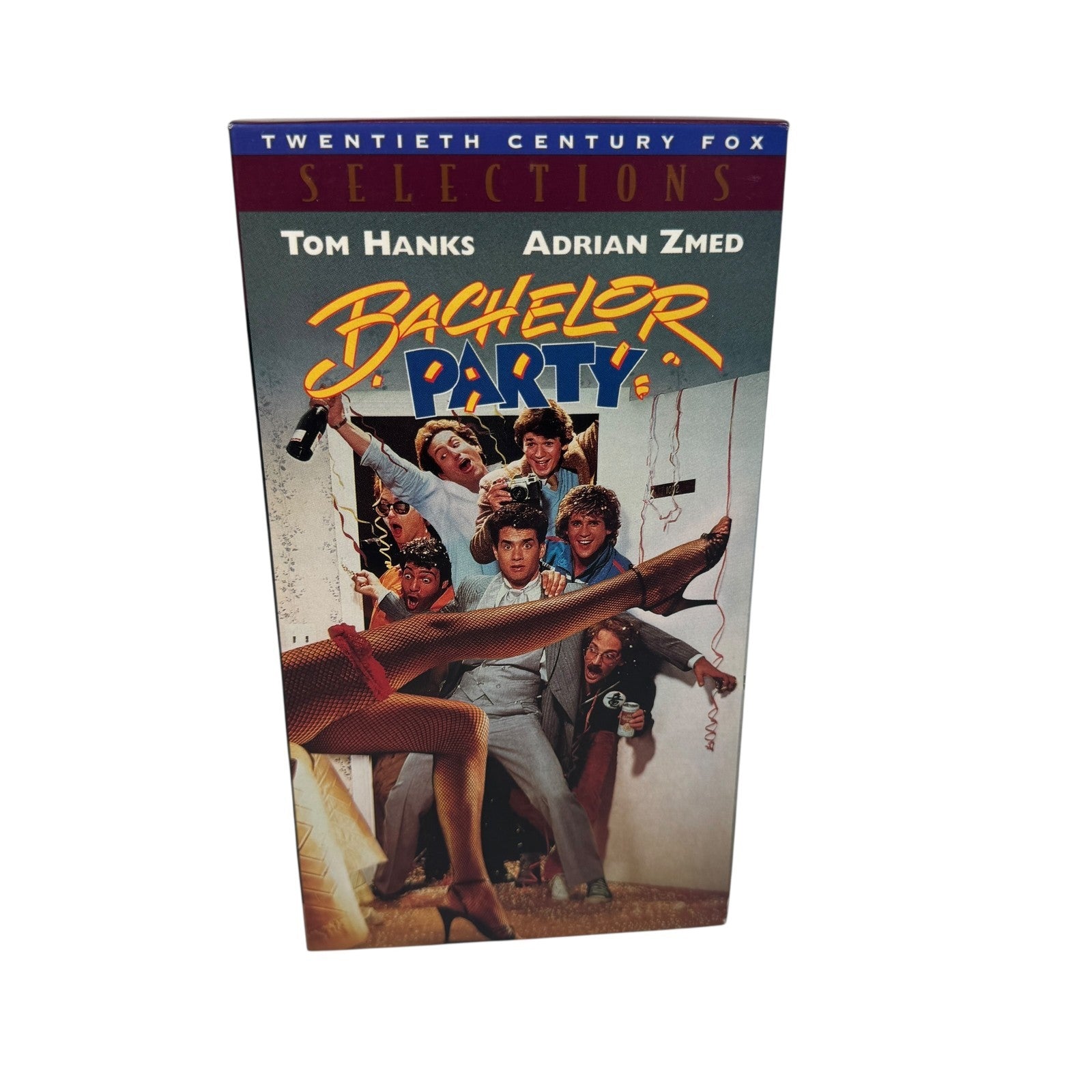 Vintage Bachelor Party College Comedy VHS Tape Tom Hanks Adrian Zmed