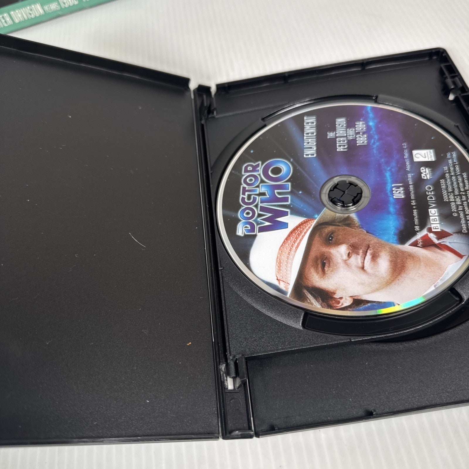Doctor Who The Black Guardian Trilogy DVD 3-Disc Set Peter Davison Years
