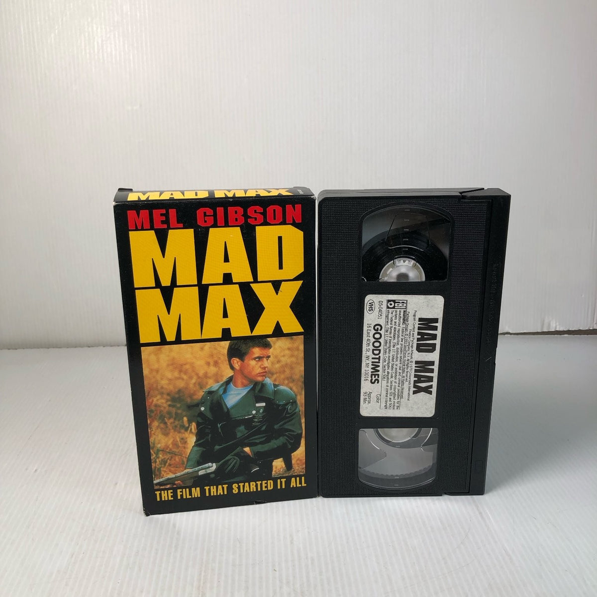 Mad Max VHS 1979 Action Sci-Fi Orion Pictures Warner Home Video