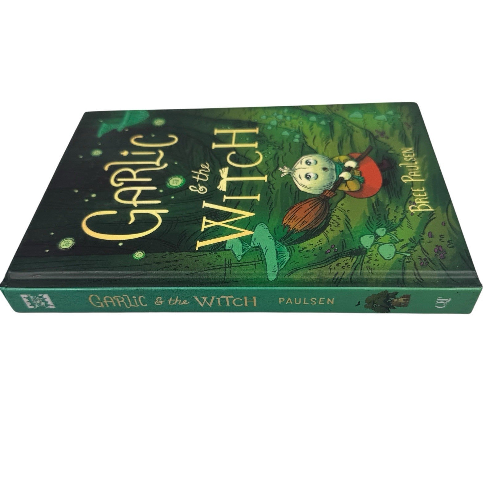 Garlic and the Witch Hardcover Bree Paulsen First Edition  Graphic Novel