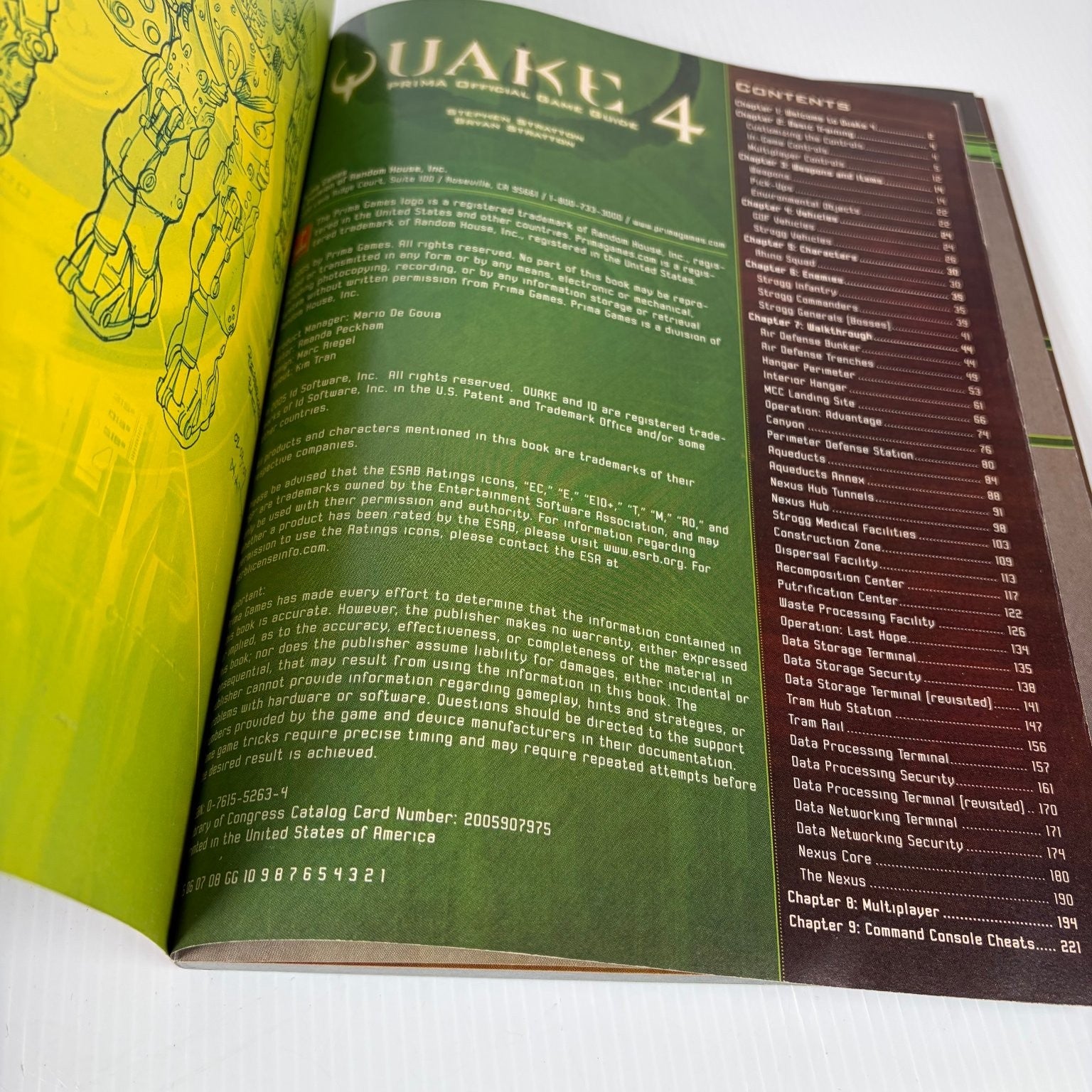 QUAKE 4 PC Official Strategy Guide Prima Games Fully Labeled Multiplayer Maps