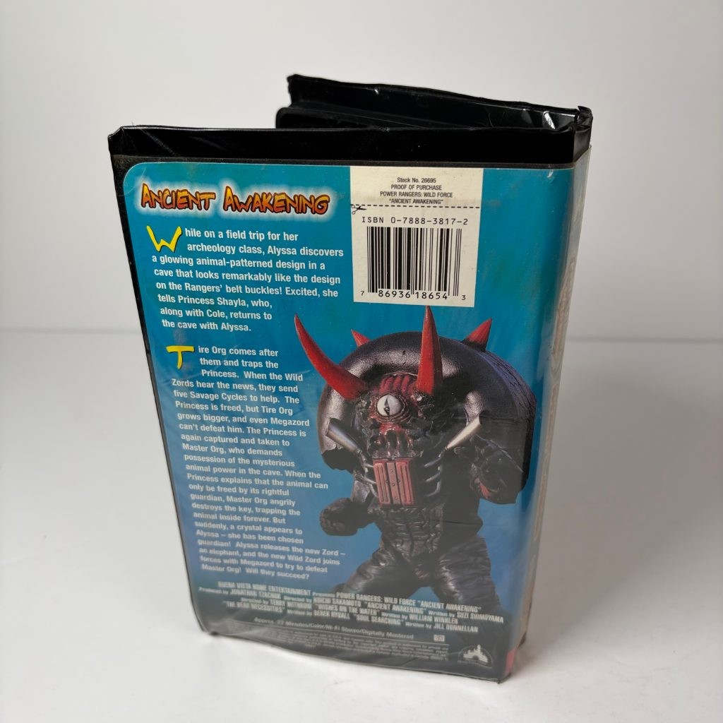 Power Rangers Wild Force Ancient Awakening VHS Buena Vista Clamshell 2002