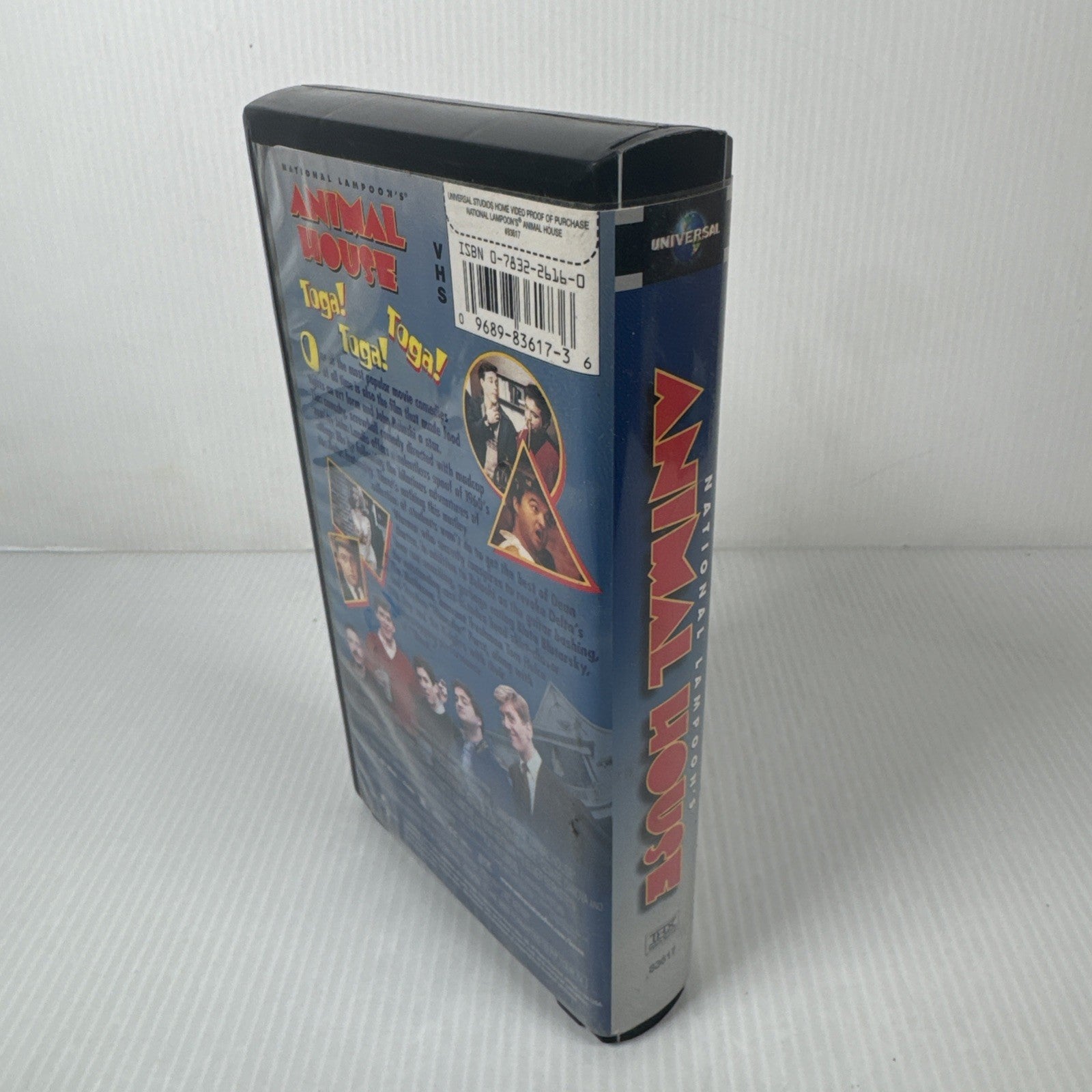 National Lampoons Animal House VHS 2000 20th Anniversary Edition Clamshell