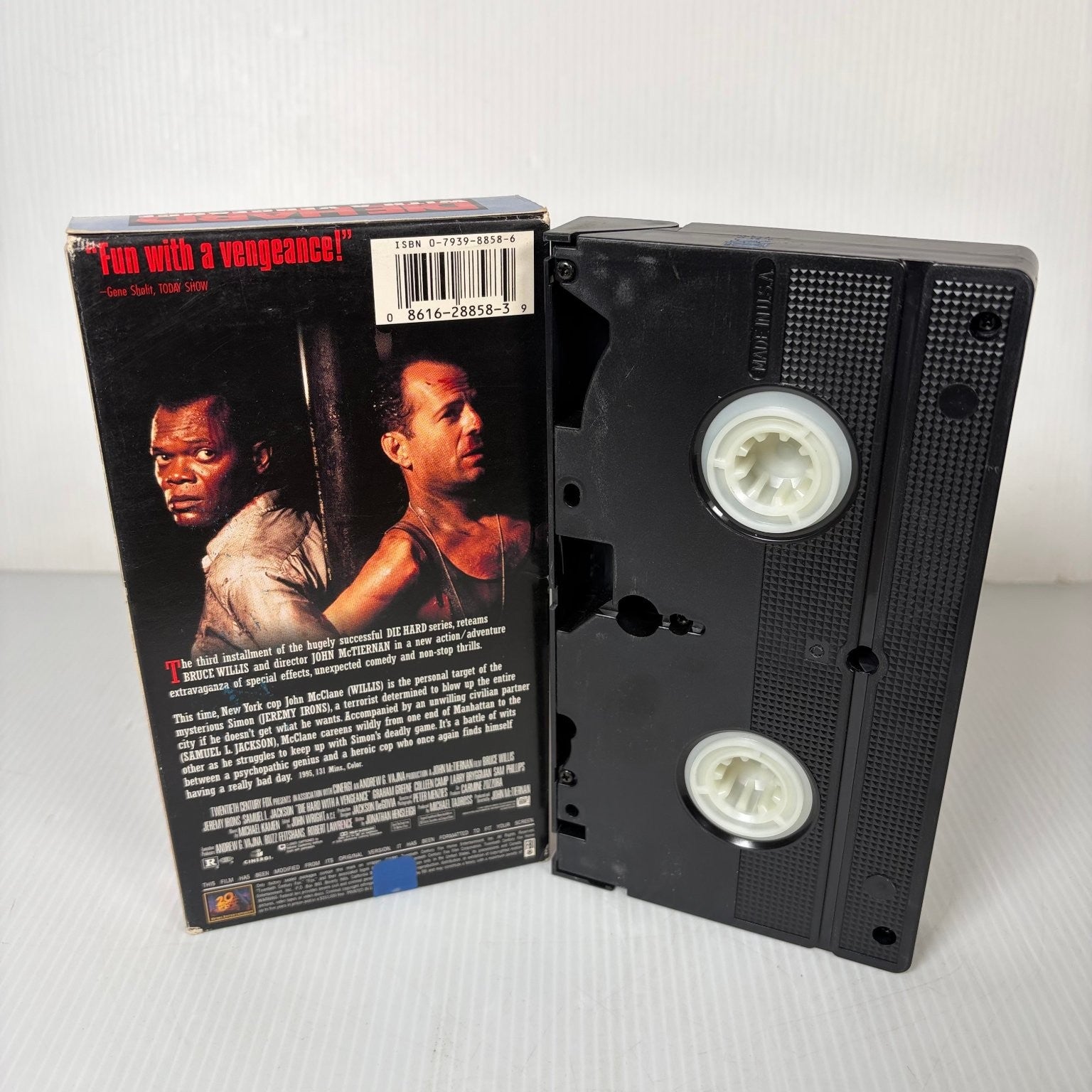Die Hard With a Vengeance VHS 1995 Action Thriller THX Digitally Mastered Fox