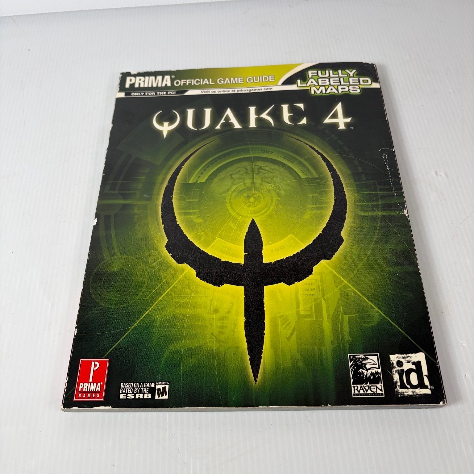 QUAKE 4 PC Official Strategy Guide Prima Games Fully Labeled Multiplayer Maps
