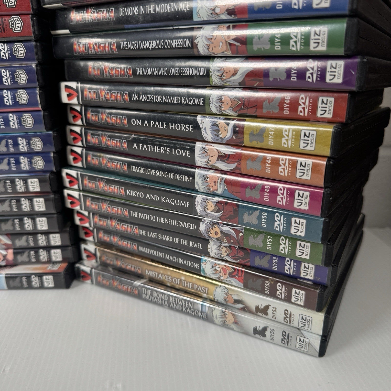 Inuyasha Anime Complete Series DVD Set 55 Volumes Bilingual US Version