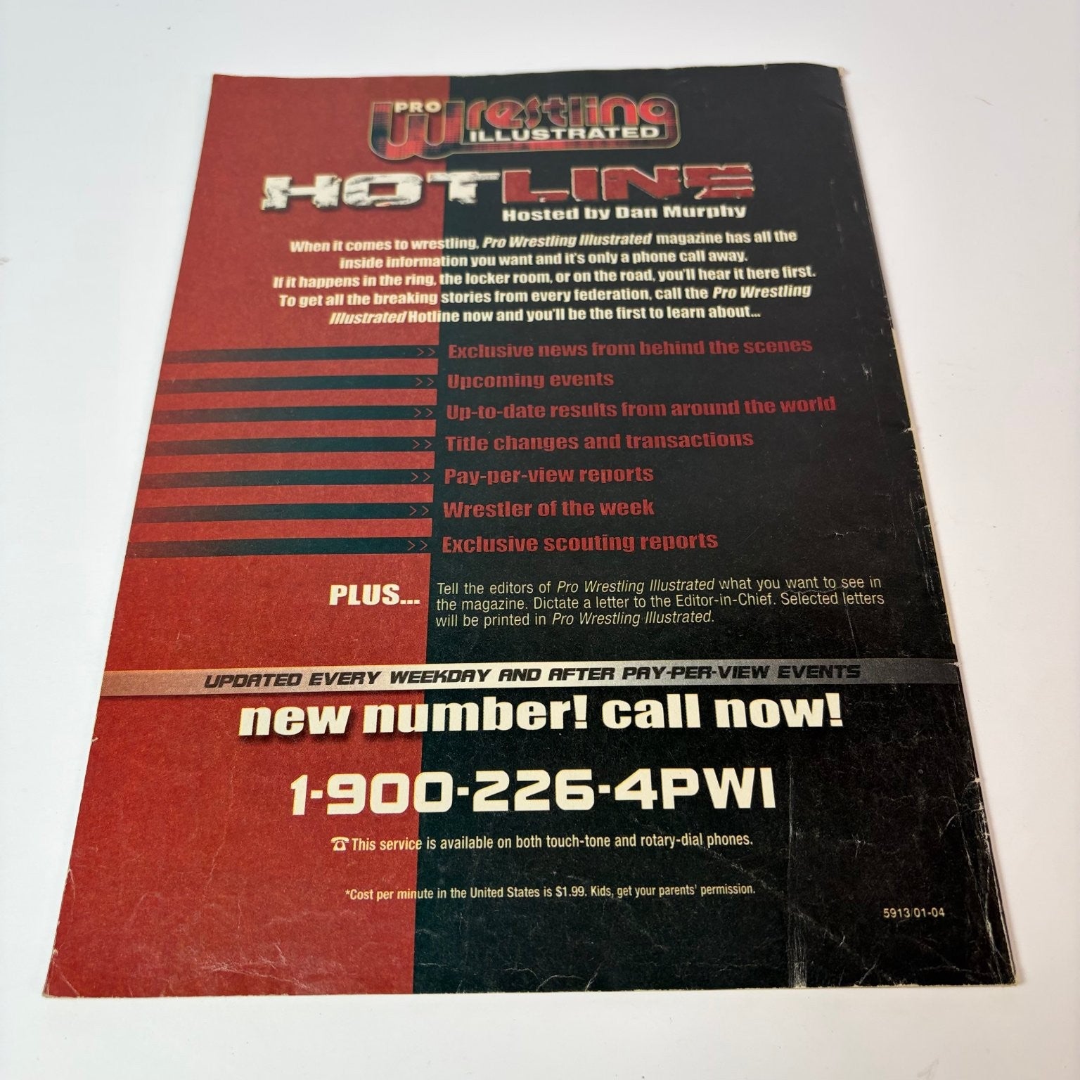 Pro Wrestling Illustrated October 2005 Lita Edge Magazine Wrestling PWI