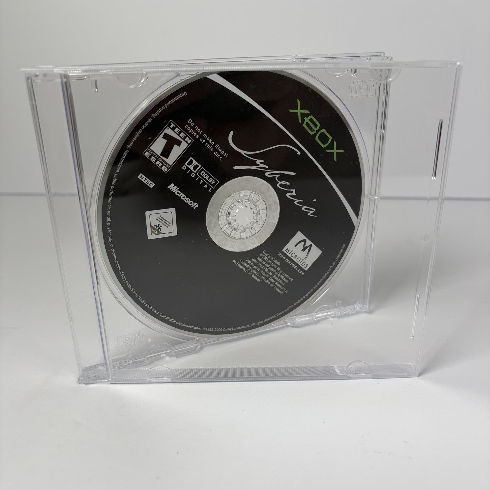 Syberia - Original Xbox (Xbox) Adventure Game - Disc Only