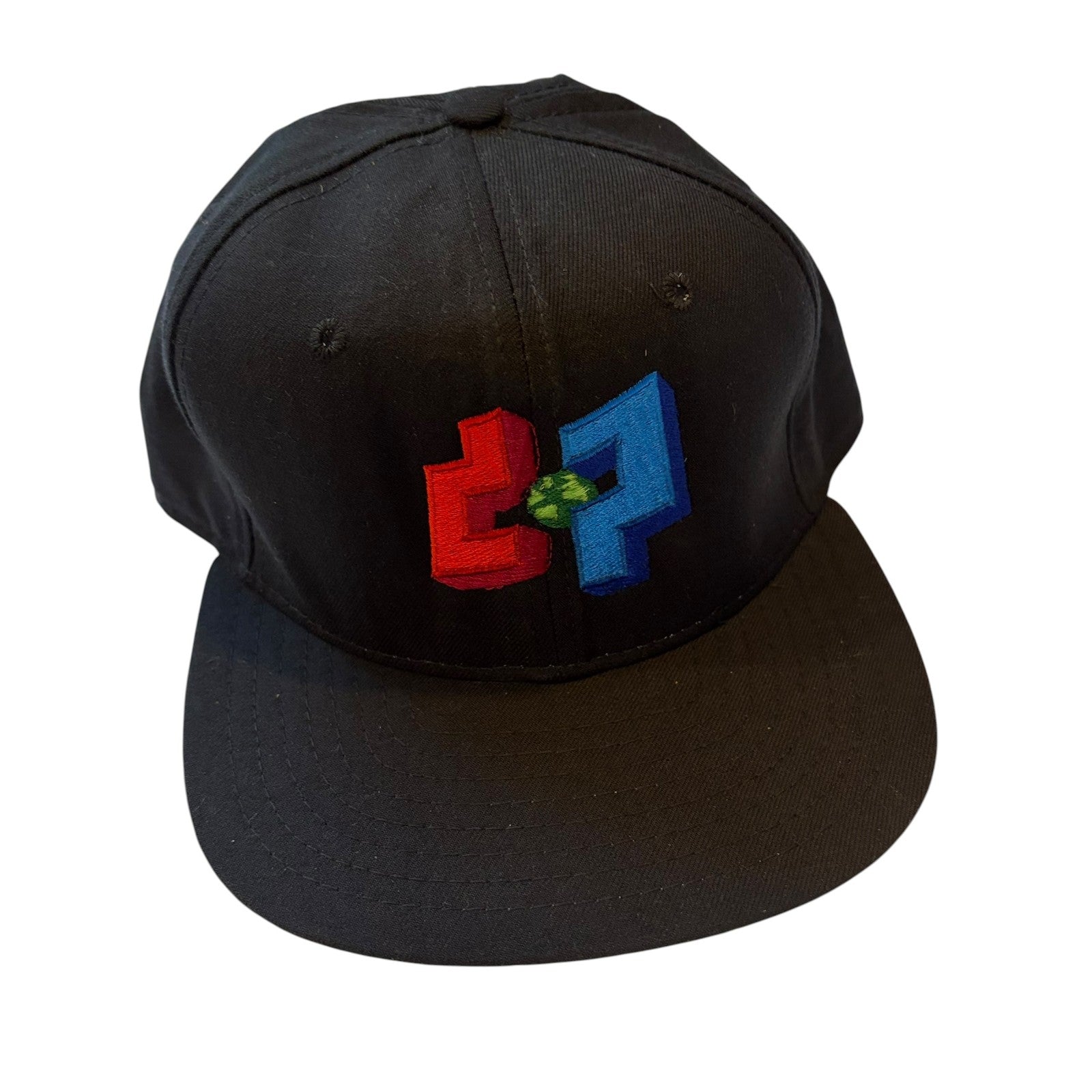 Vintage Digital Pictures Logo Black Snapback Hat New Era Pro Video Game Promo