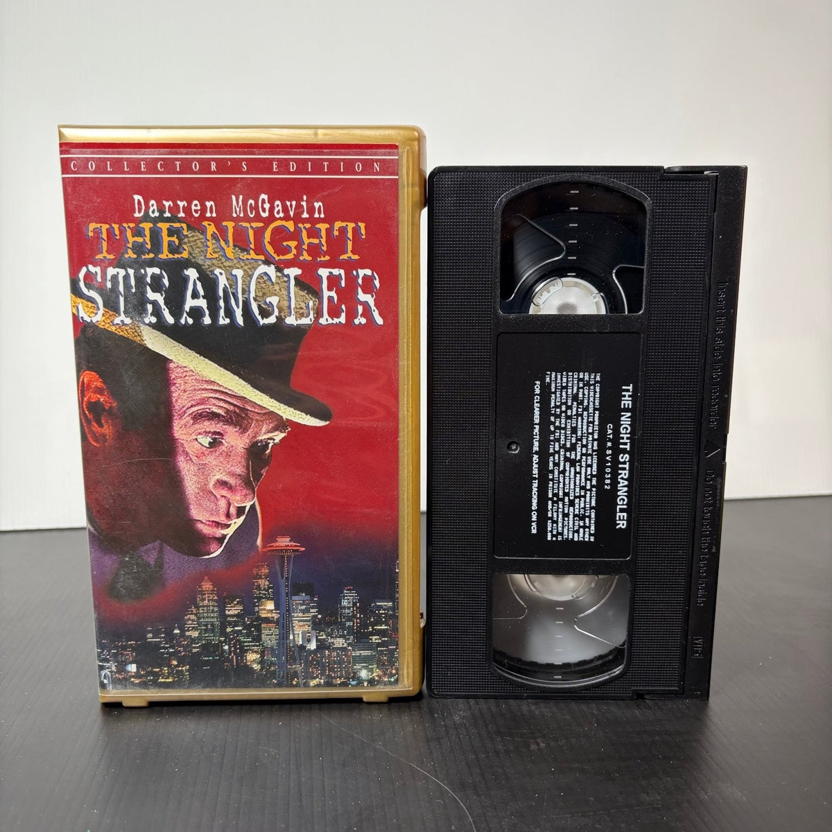 The Night Strangler VHS 1998 Horror Mystery Anchor Bay Collector's Edition
