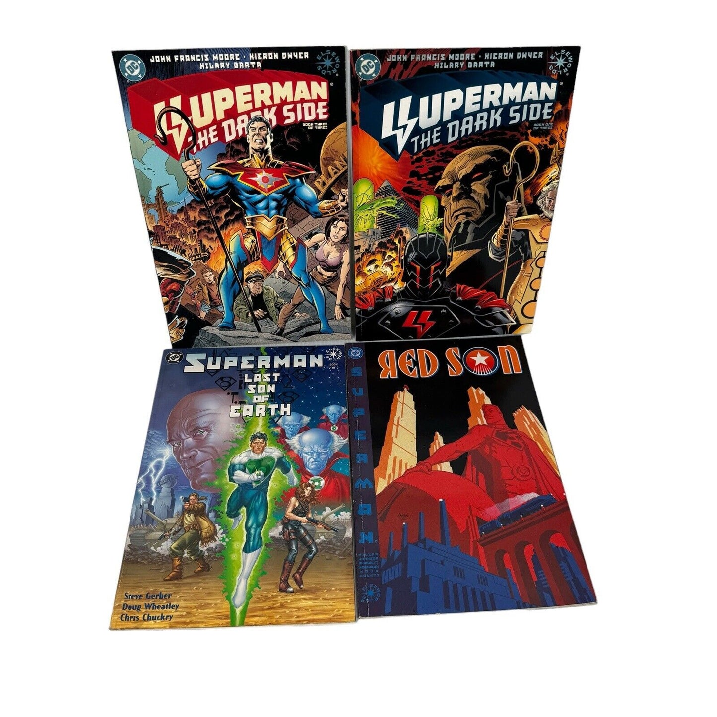 Mixed Lot Of 17 Superman Comics And Graphic Novels Crossover Elseworlds & More