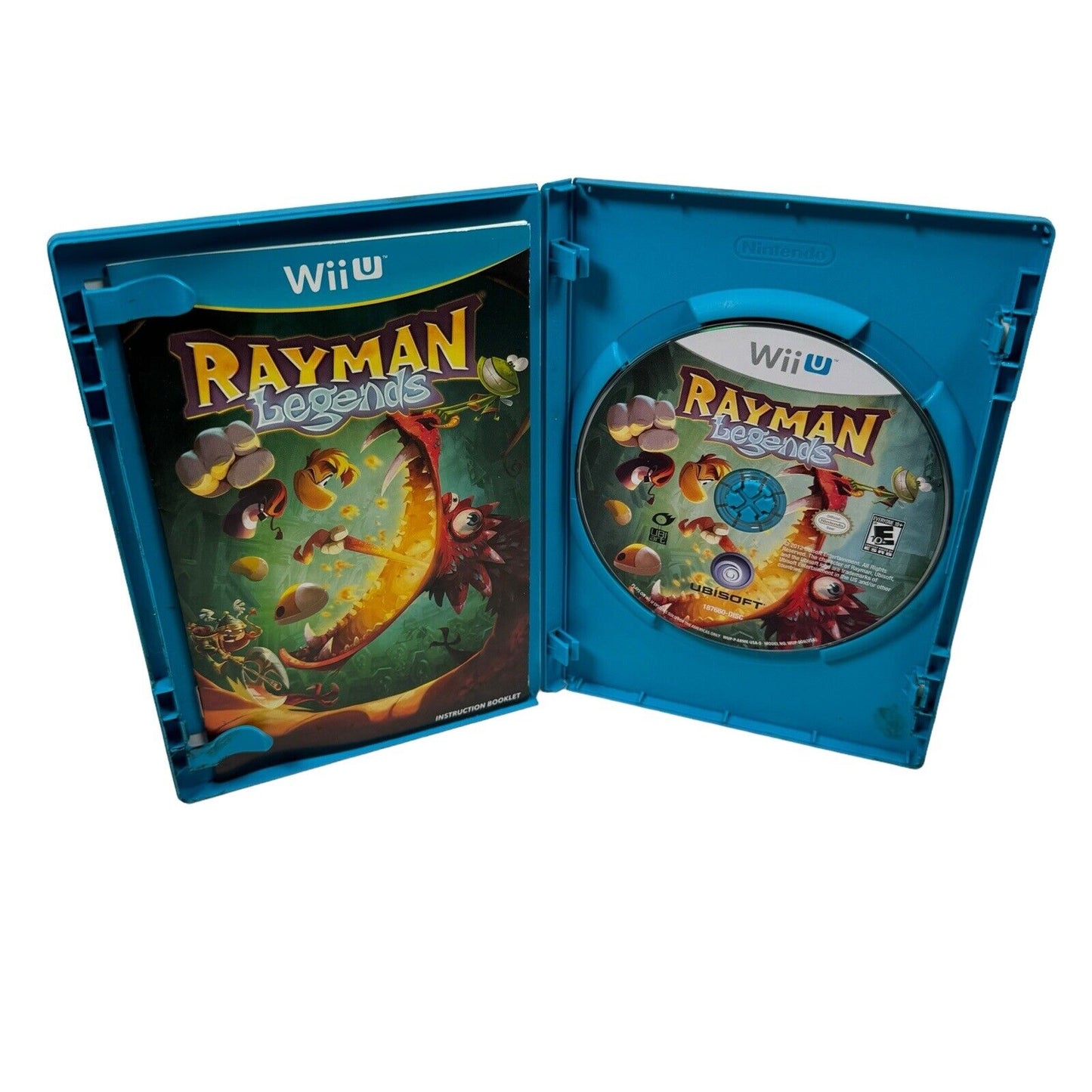 Rayman Legends (Nintendo Wii U, 2013) Complete CIB, Game Case Manual