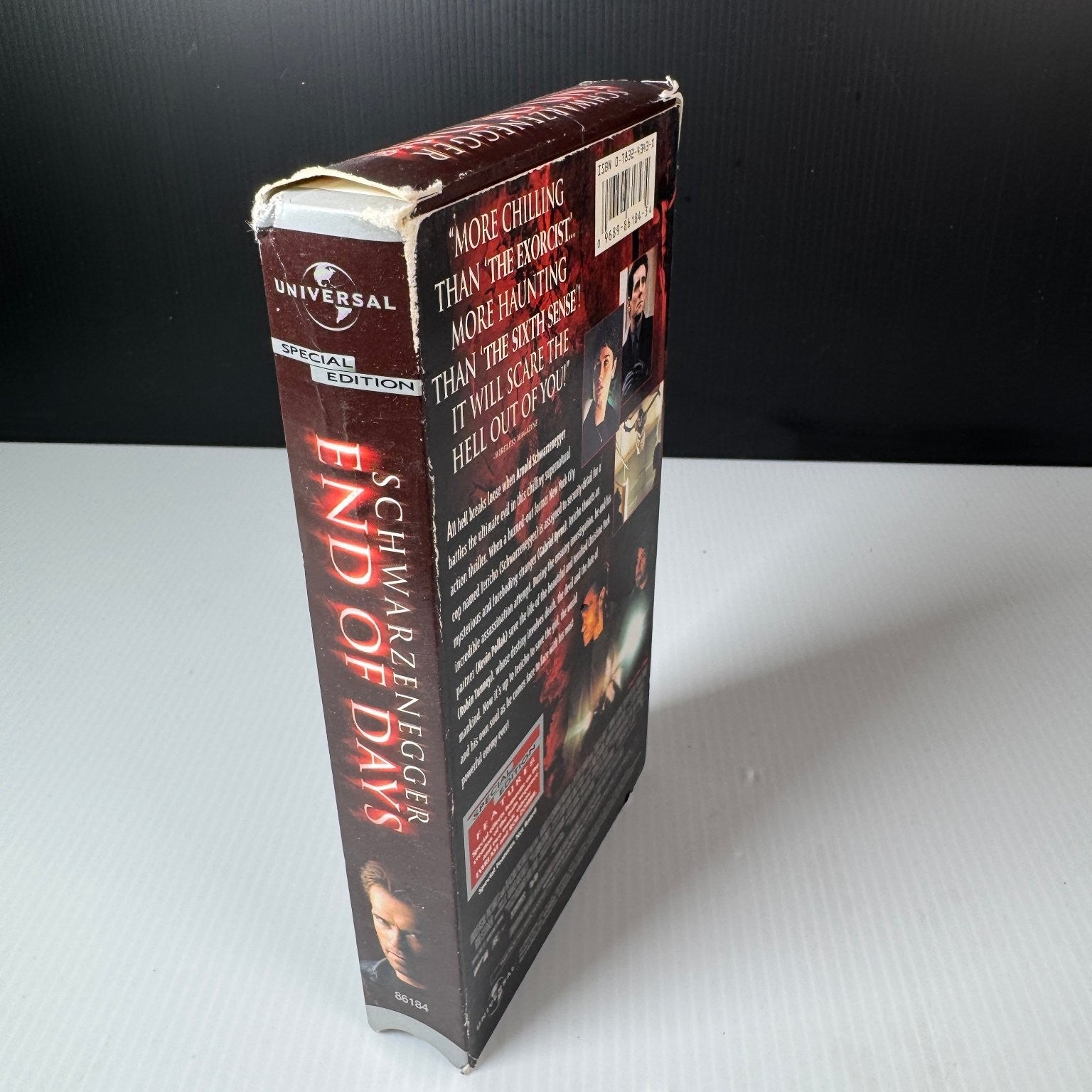 End of Days VHS 1999 Action Horror Special Edition Universal
