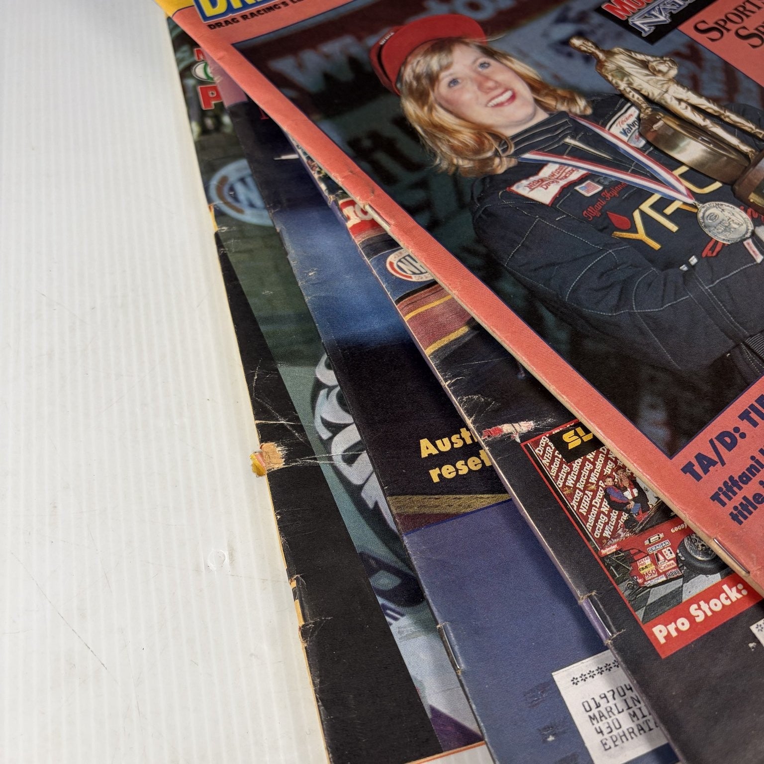 Lot of 22 National Dragster Magazine 1993 January - June NHRA Drag Racing Weekly