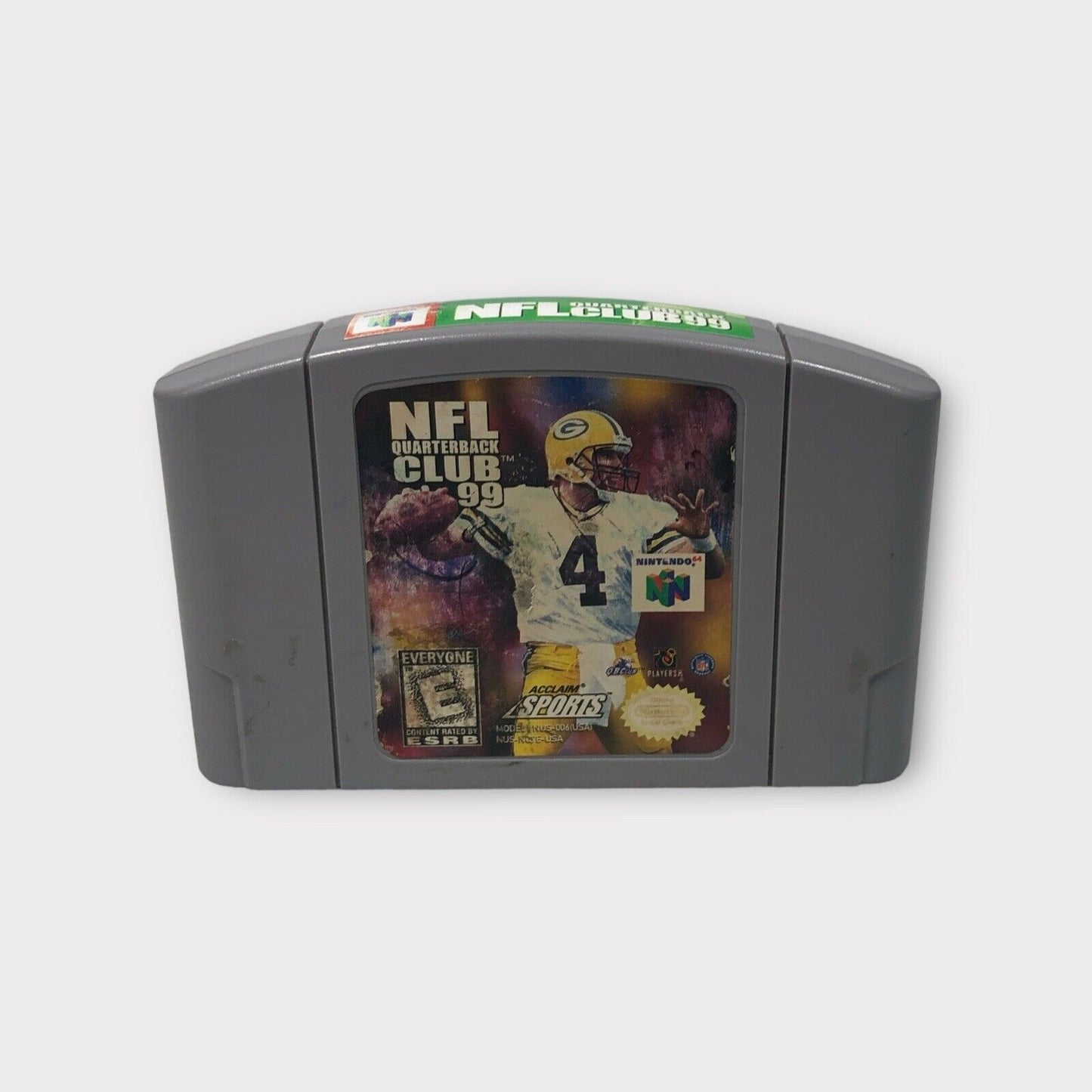 NFL Quarterback Club 99 - Nintendo N64 Game Authentic Tested and Working