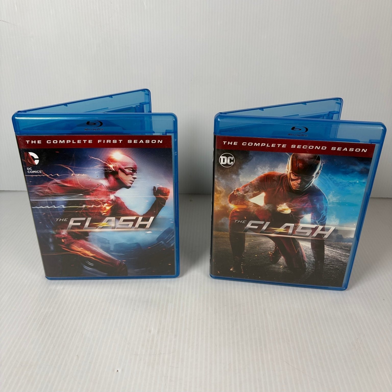 The Flash Seasons 1 & 2 Blu-ray Grant Gustin DC Comics Warner Bros. Set