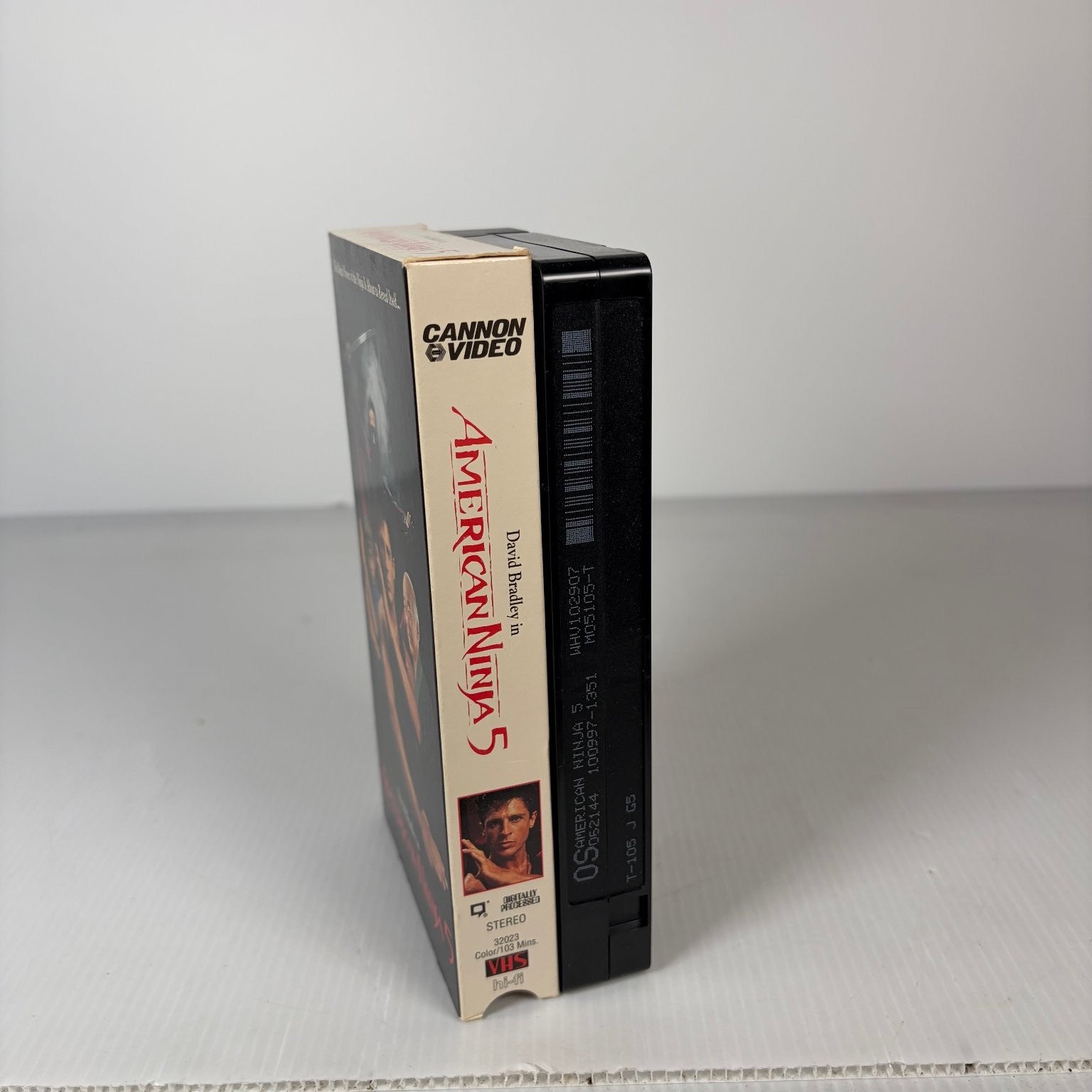 American Ninja 5 VHS 1993 Martial Arts Action Pat Morita David Bradley Cannon