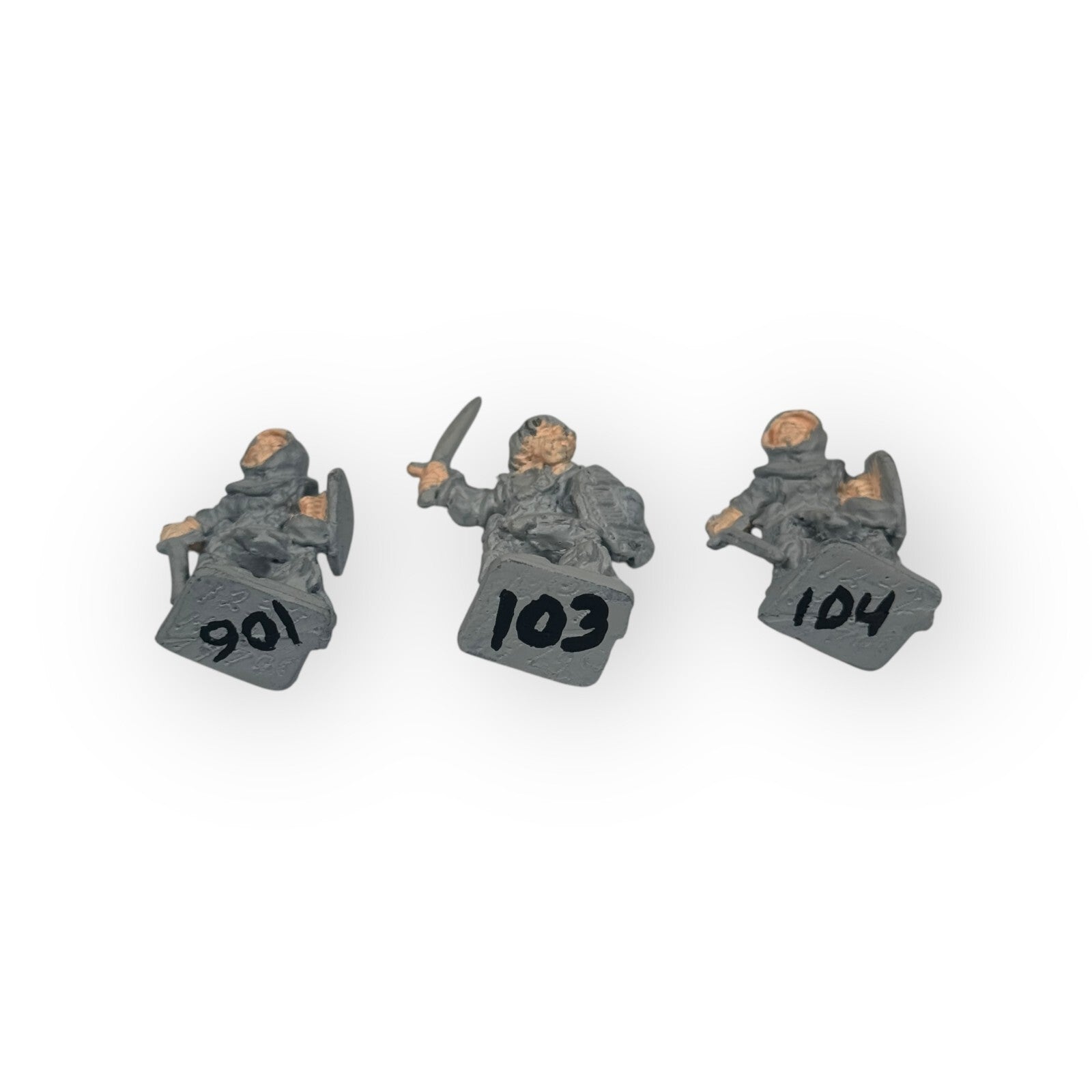 Dungeons & Dragons Heritage Models Lot 3 Bandits 1237a (1) 1237b (2) Dwellers