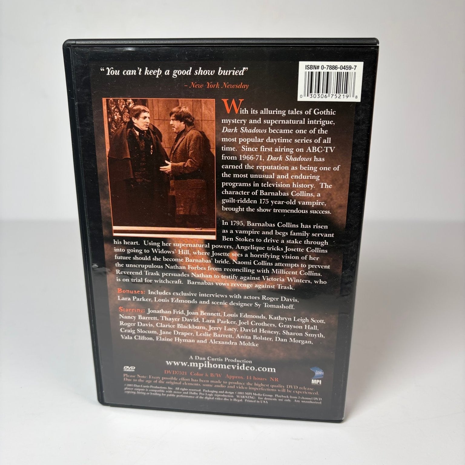 Dark Shadows DVD Collection 6 (2005) Barnabas Collins Gothic Cult Classic