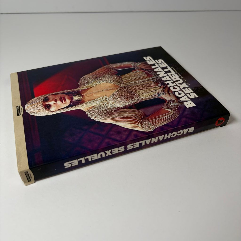 Bacchanales Sexuelles 4K UHD Blu-ray Jean Rollin Le Chat Qui Fume Slipcover