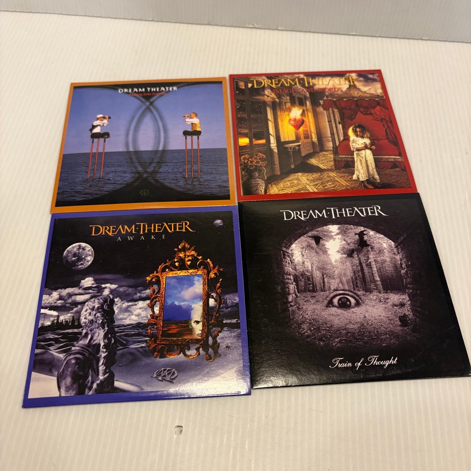 Dream Theater CD Lot Falling Into Infinity Images & Words Awake Train of Thought