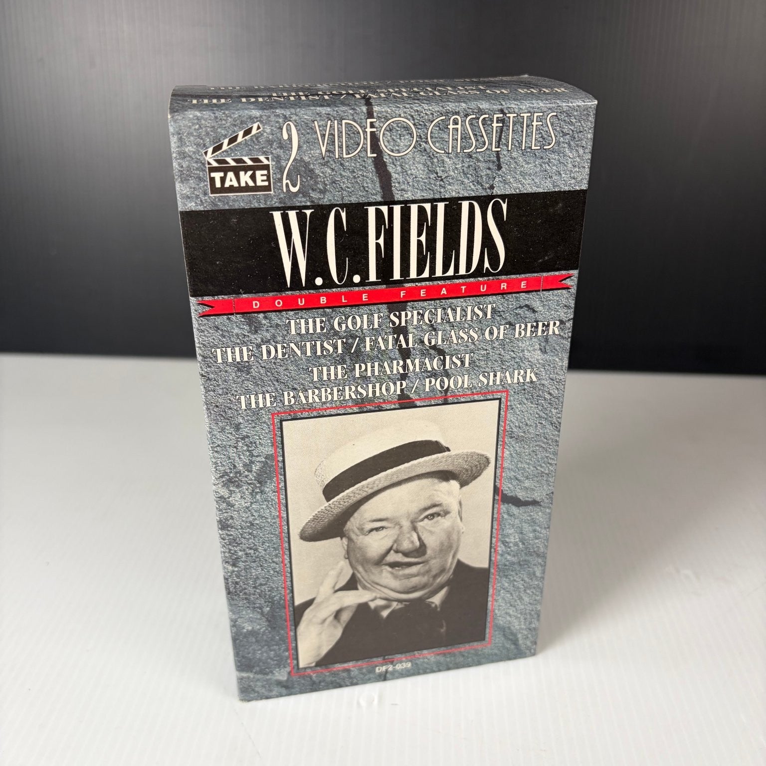 W.C. Fields VHS 1994 Comedy Double Feature Madacy Music Group