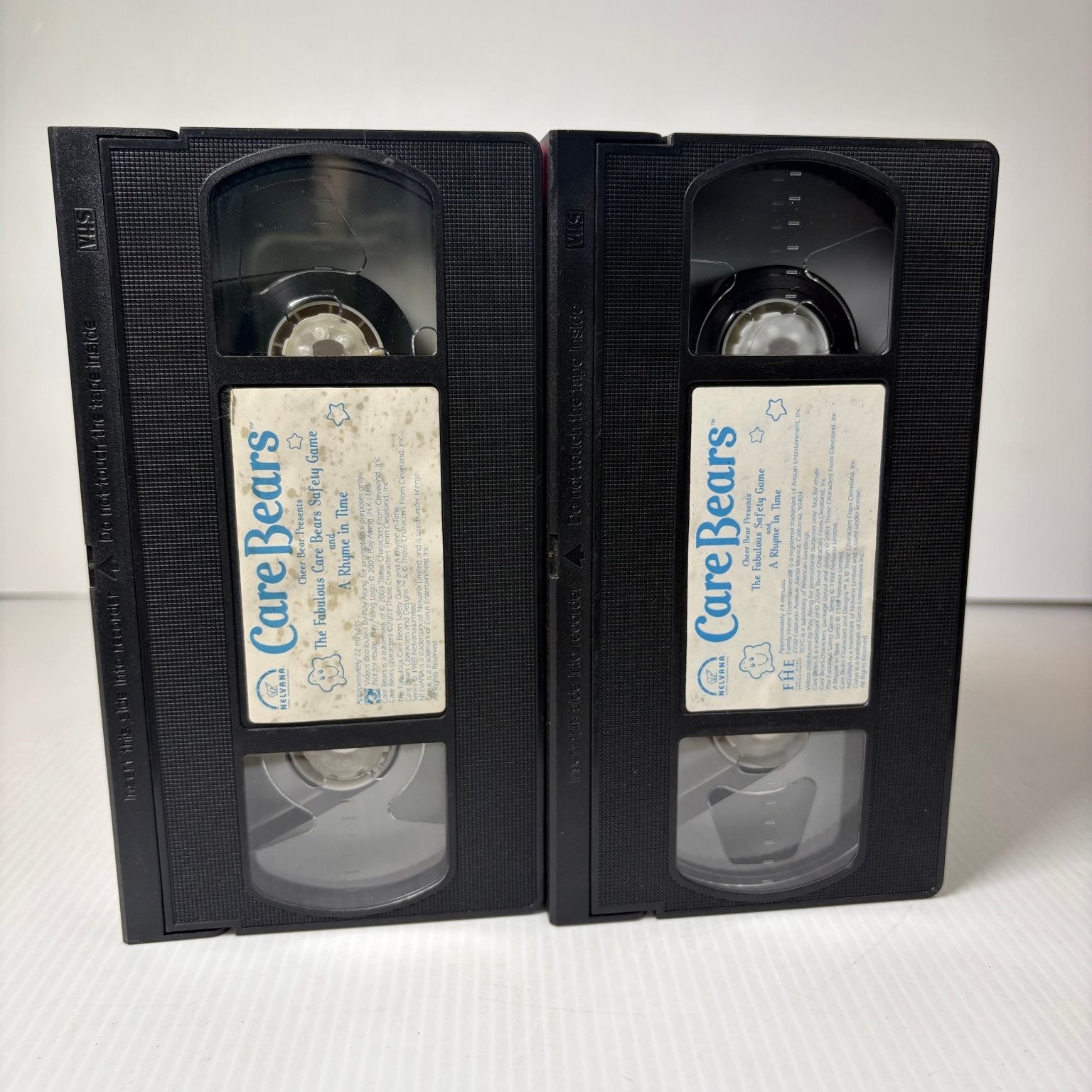 Fabulous Care Bears Safety Game VHS 2004 Kids Animated Cartoon Promo Nelvana
