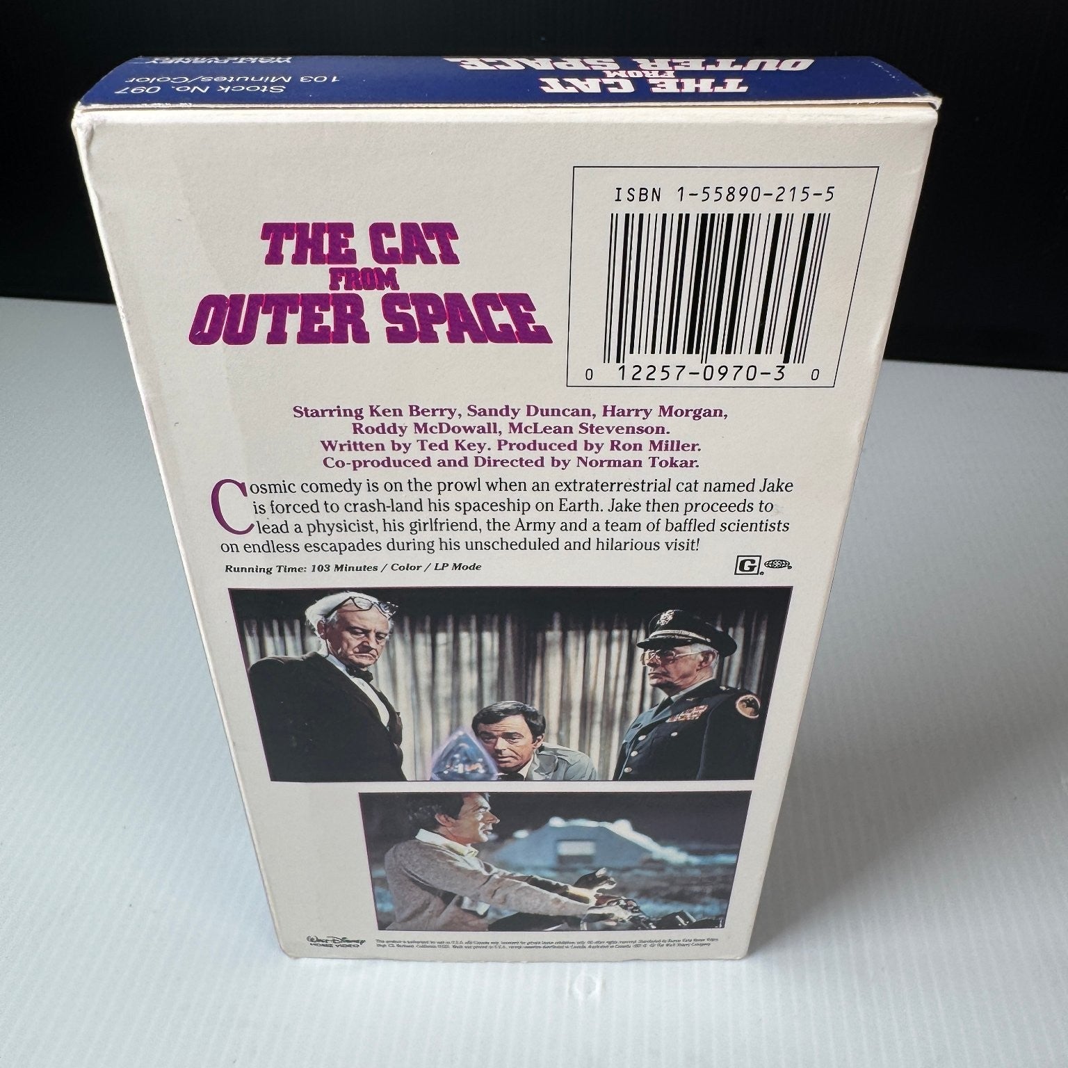 The Cat From Outer Space VHS 1978 Sci-Fi Comedy Original Release Disney