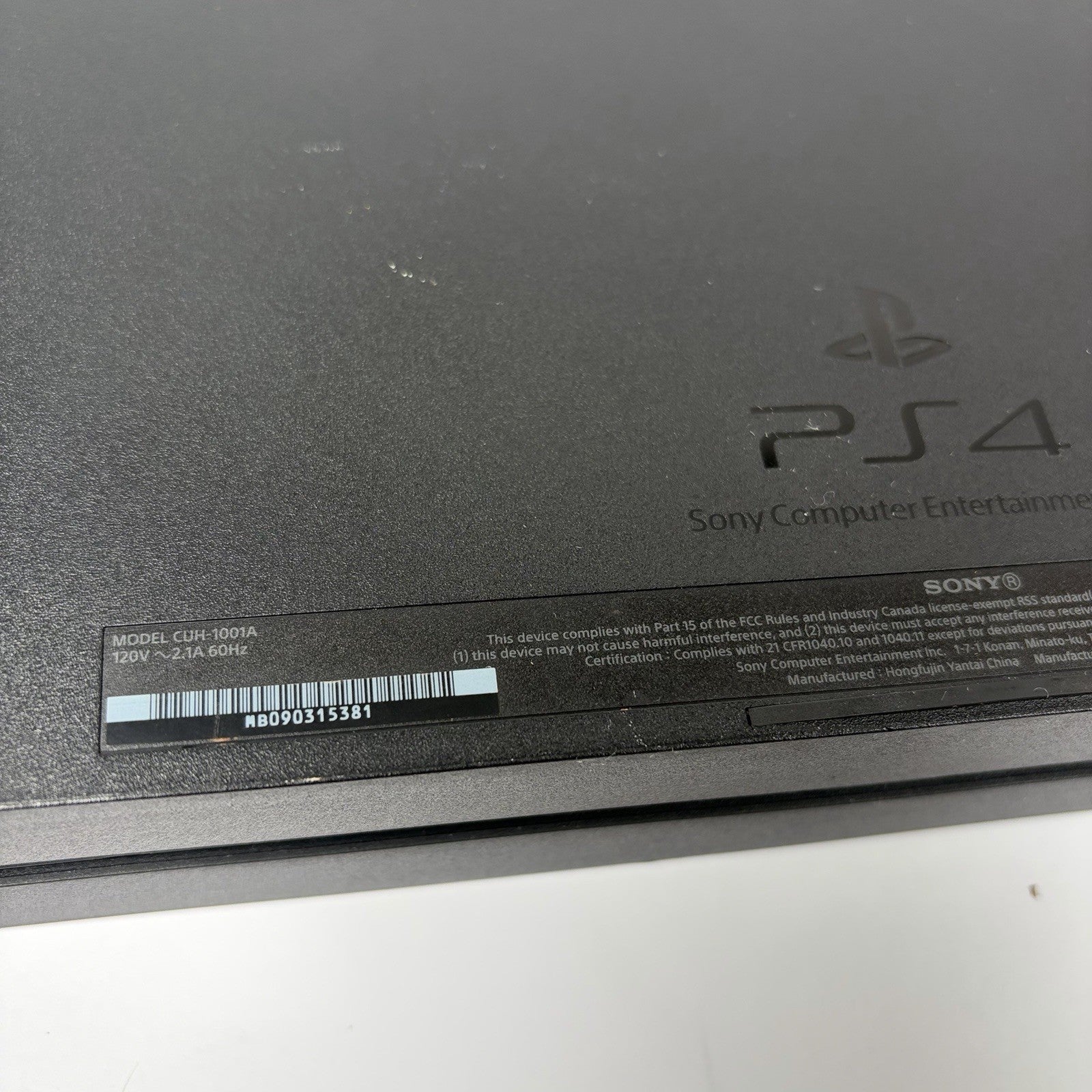 Sony PlayStation 4 500GB Gaming Console Black CUH-1001A Console Only