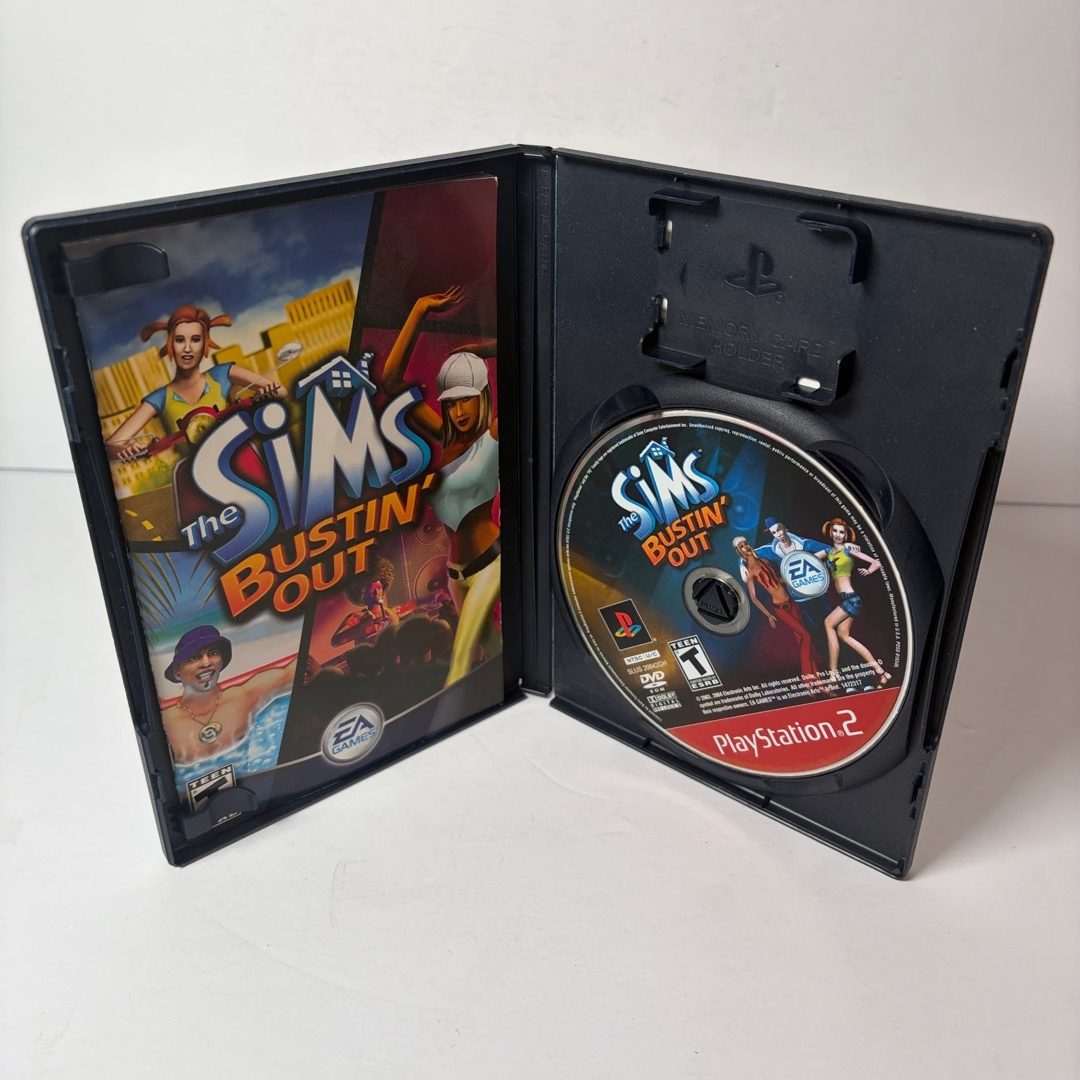 The Sims Bustin' Out - PlayStation 2 PS2 (Greatest Hits) NTSC U/C - Complete CIB