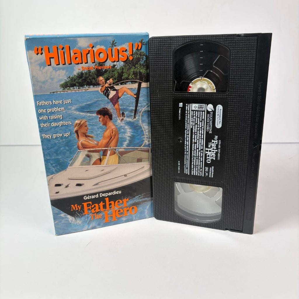 My Father The Hero VHS Gerard Depardieu Touchstone 1994 Comedy Katherine Heigl