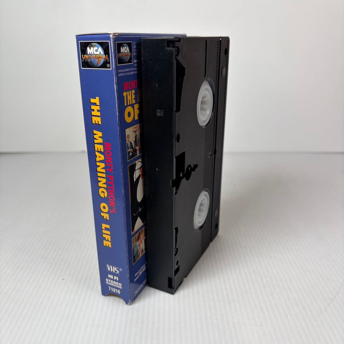 Monty Python's The Meaning of Life VHS 1983 Comedy Musical MCA Universal