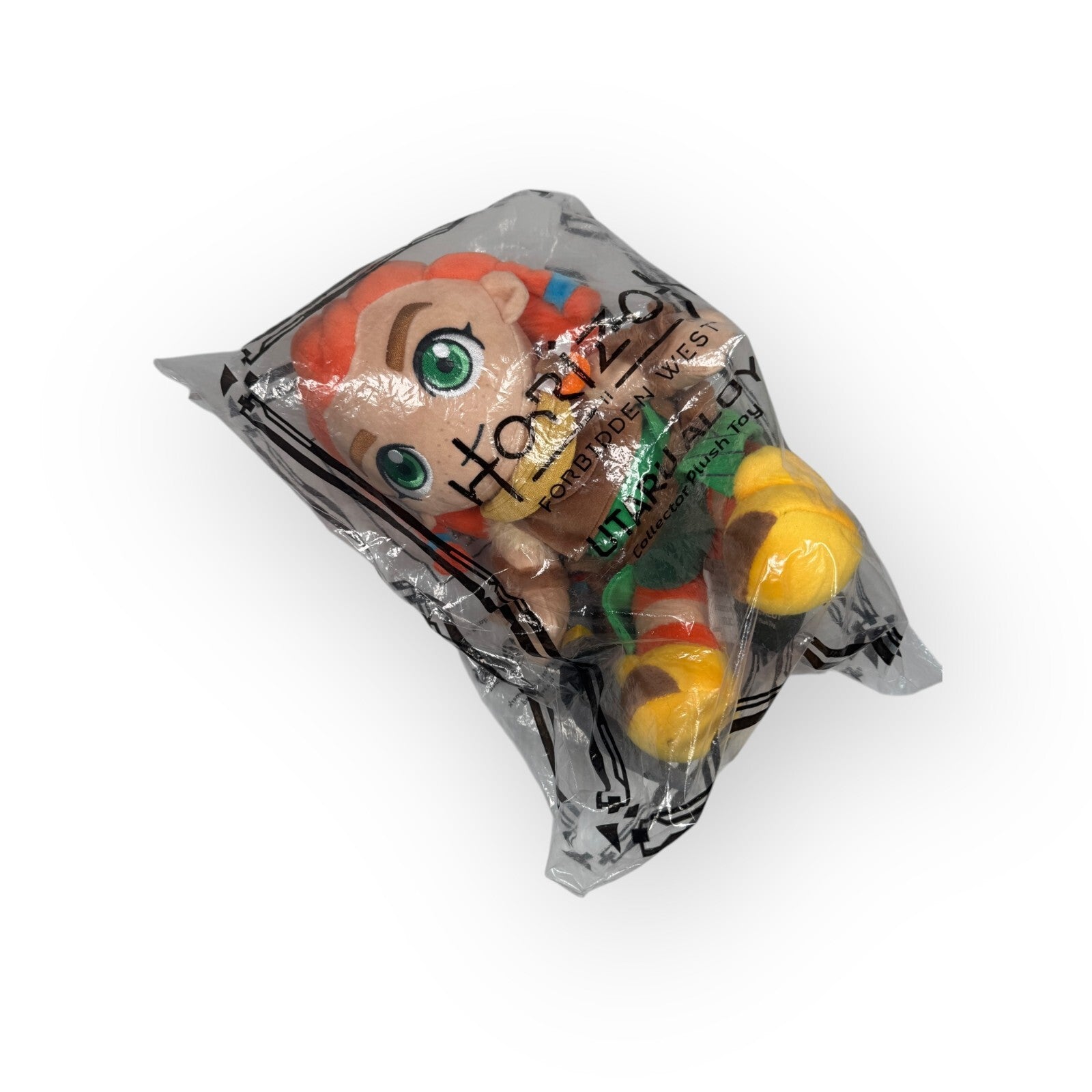 Horizon Forbidden West Utaru Aloy Plush Figure with Magnetic Spear 8" Official