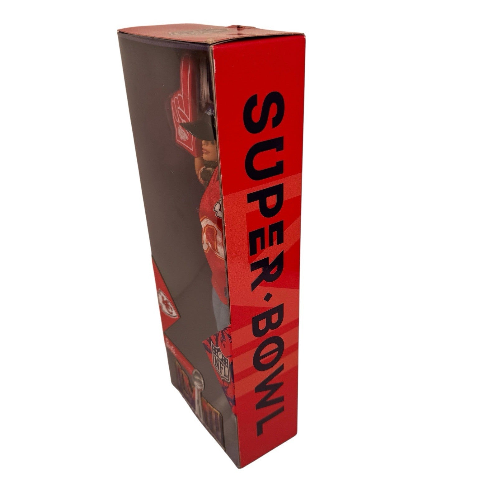 Barbie Signature NFL Kansas City Chiefs Superbowl LVIII Doll 2024 Mattel #HRM76