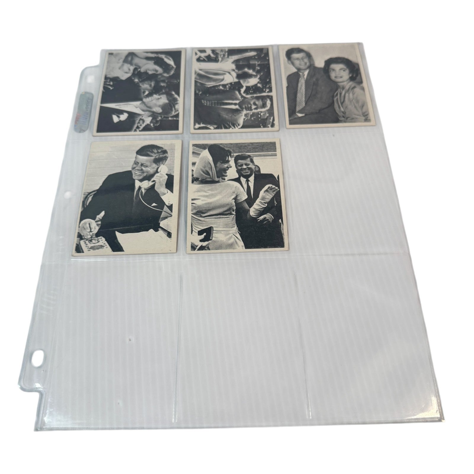 1964 The Story of John F. Kennedy JFK Topps Trading Cards Set of 77 Cards