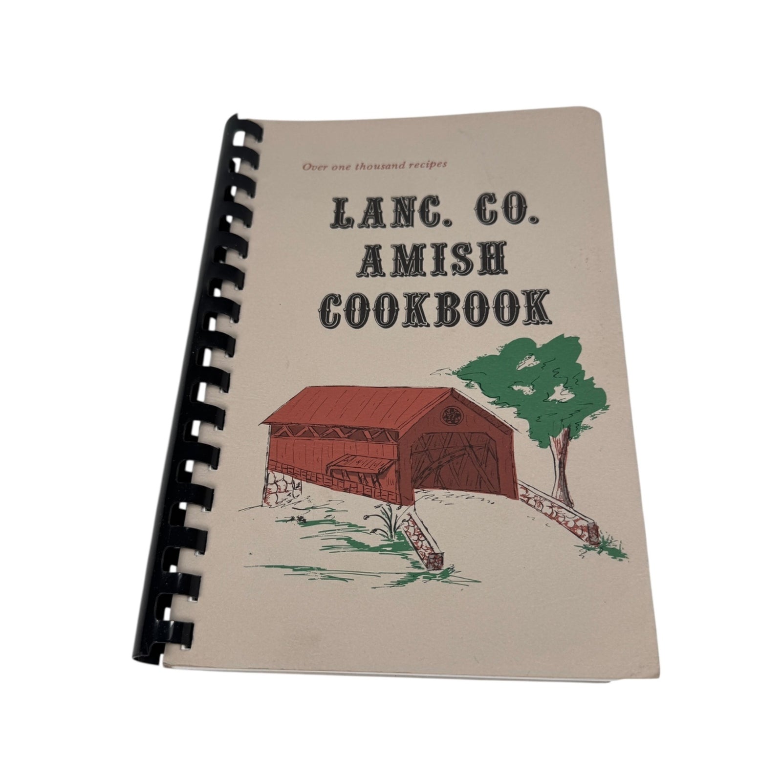 Lanc. Co. Amish Cookbook Spiral-Bound Sallie Lapp & Sylvia Miller 1000+ Recipes