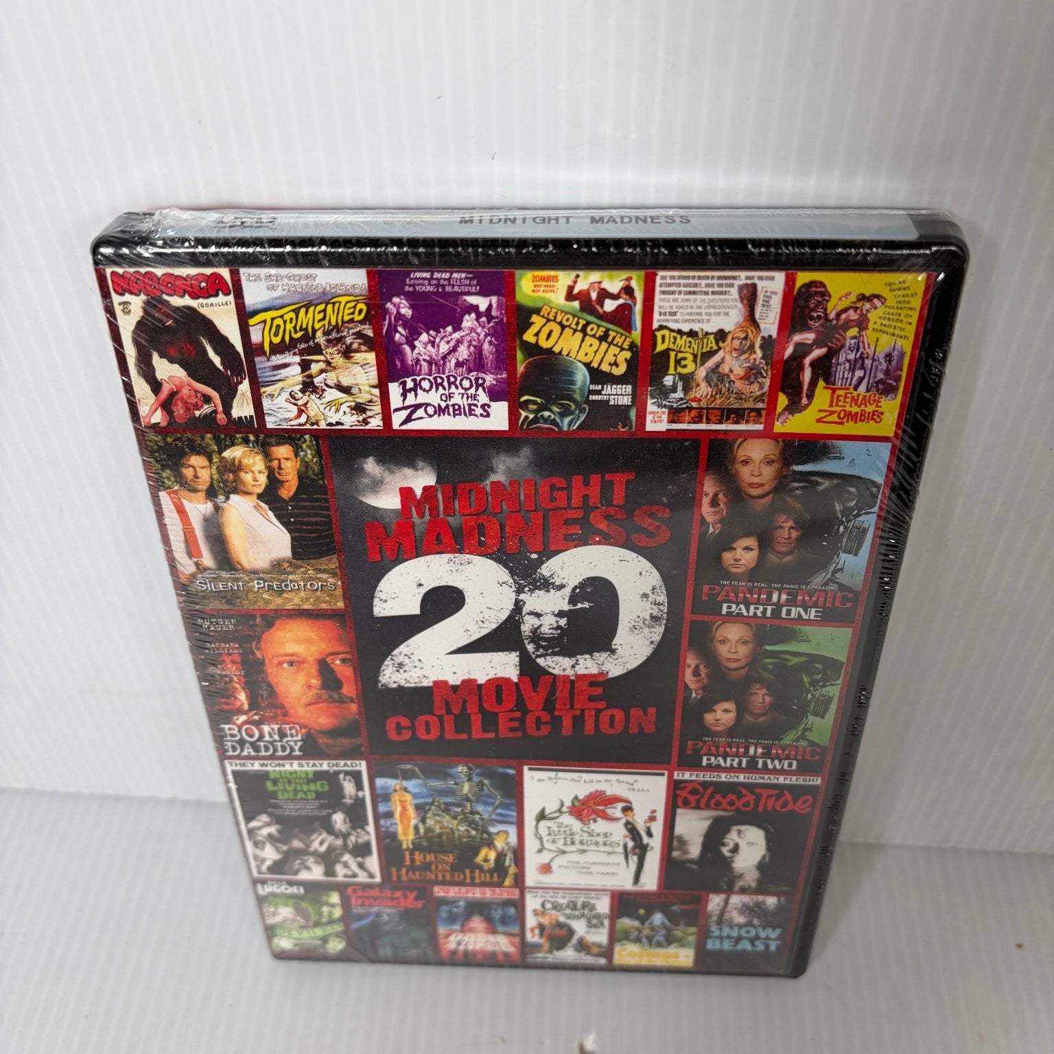 Midnight Madness 20 Movie Collection DVD 2013 Horror Cult Classics Bela Lugosi