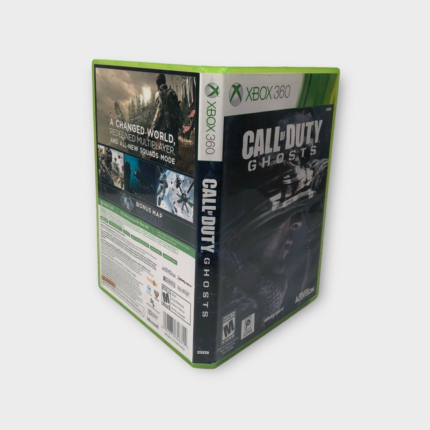 Call of Duty Ghosts (Xbox 360, 2013) 2 Disc Complete CIB