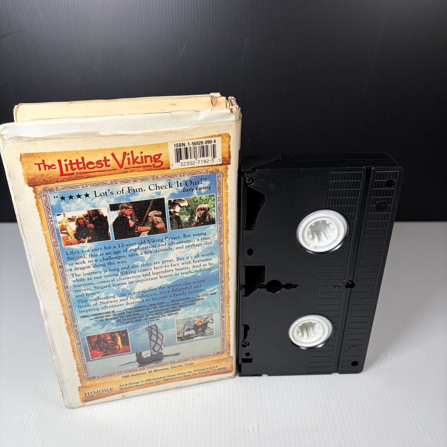 The Littlest Viking VHS 1995 Family Adventure Hemdale Home Video
