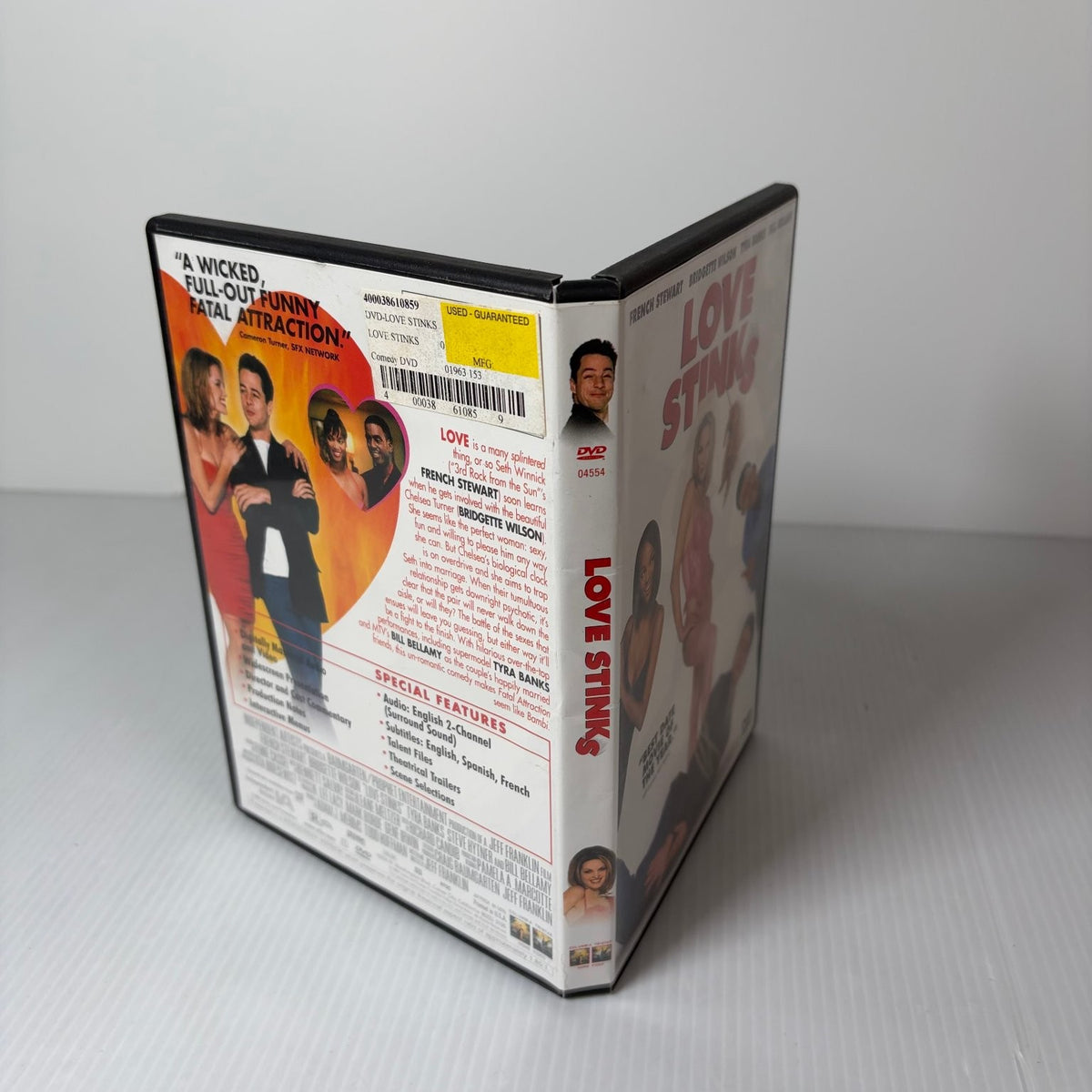 Love Stinks DVD 1999 French Stewart Bridgette Wilson Tyra Banks Comedy R1