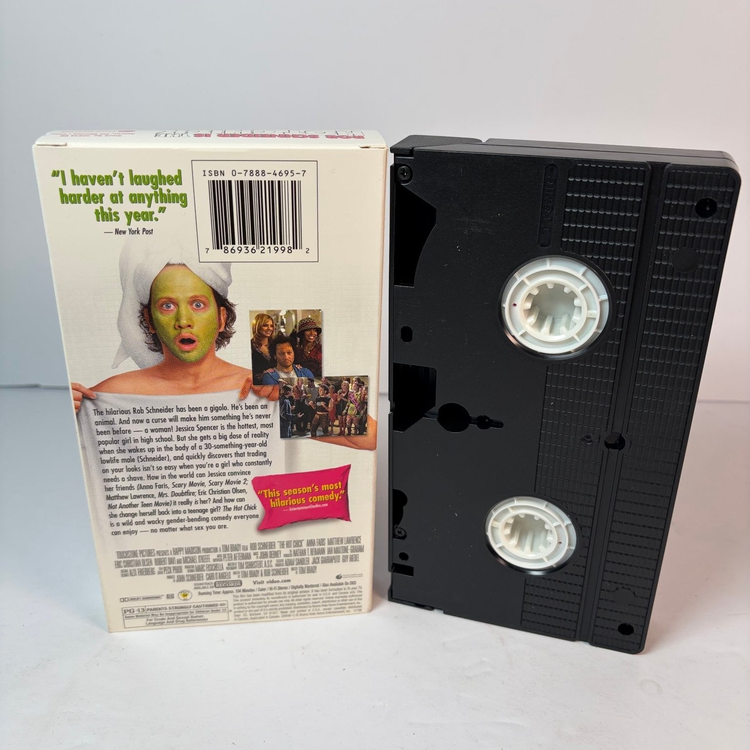 Rob Schneider Is The Hot Chick VHS 2003 Comedy Touchstone Home Ent