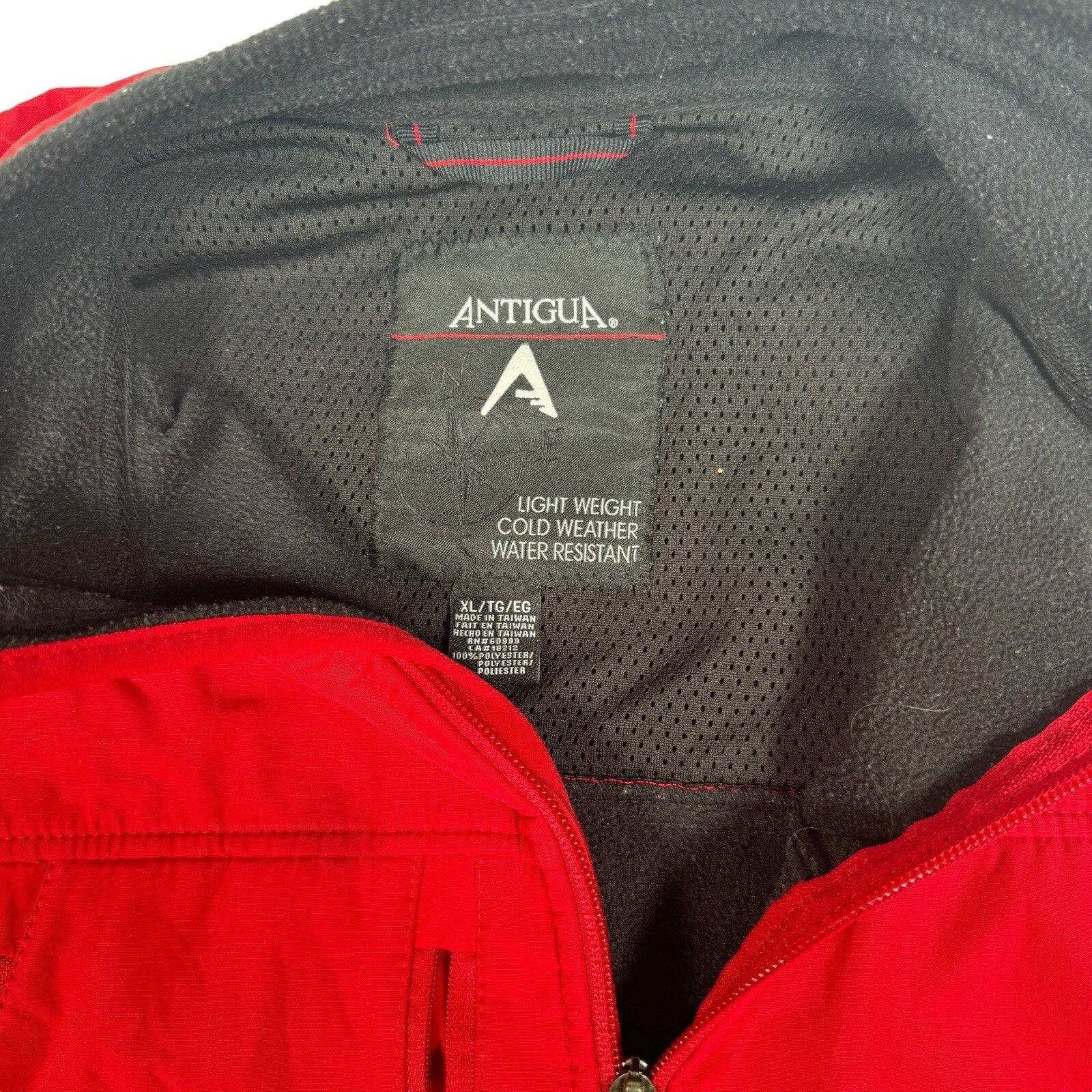 Phillies 2008 World Series Champions Full Zip Red Jacket Antigua Youth XL