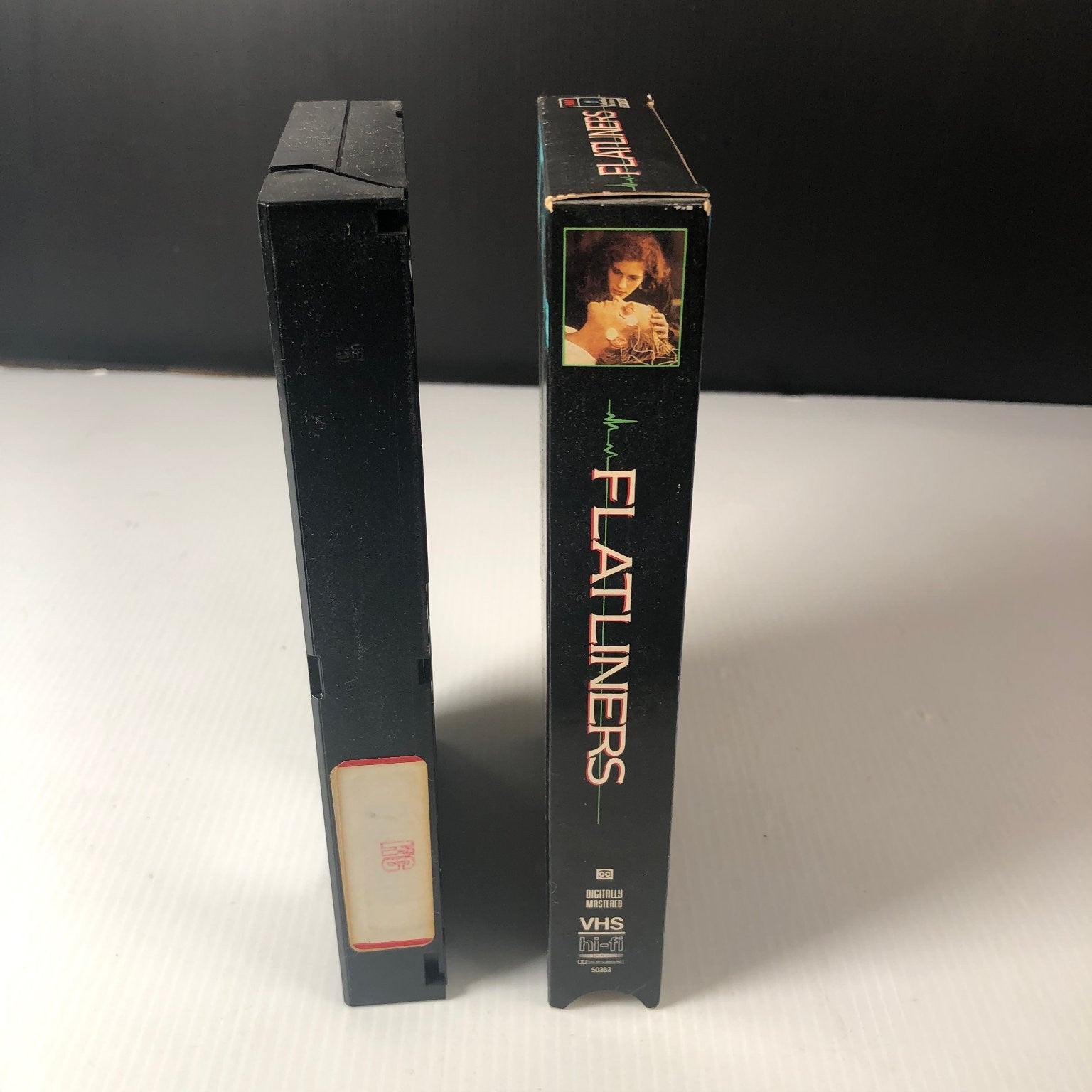 Flatliners VHS 1990 Thriller Original Release Julia Roberts Kevin Bacon