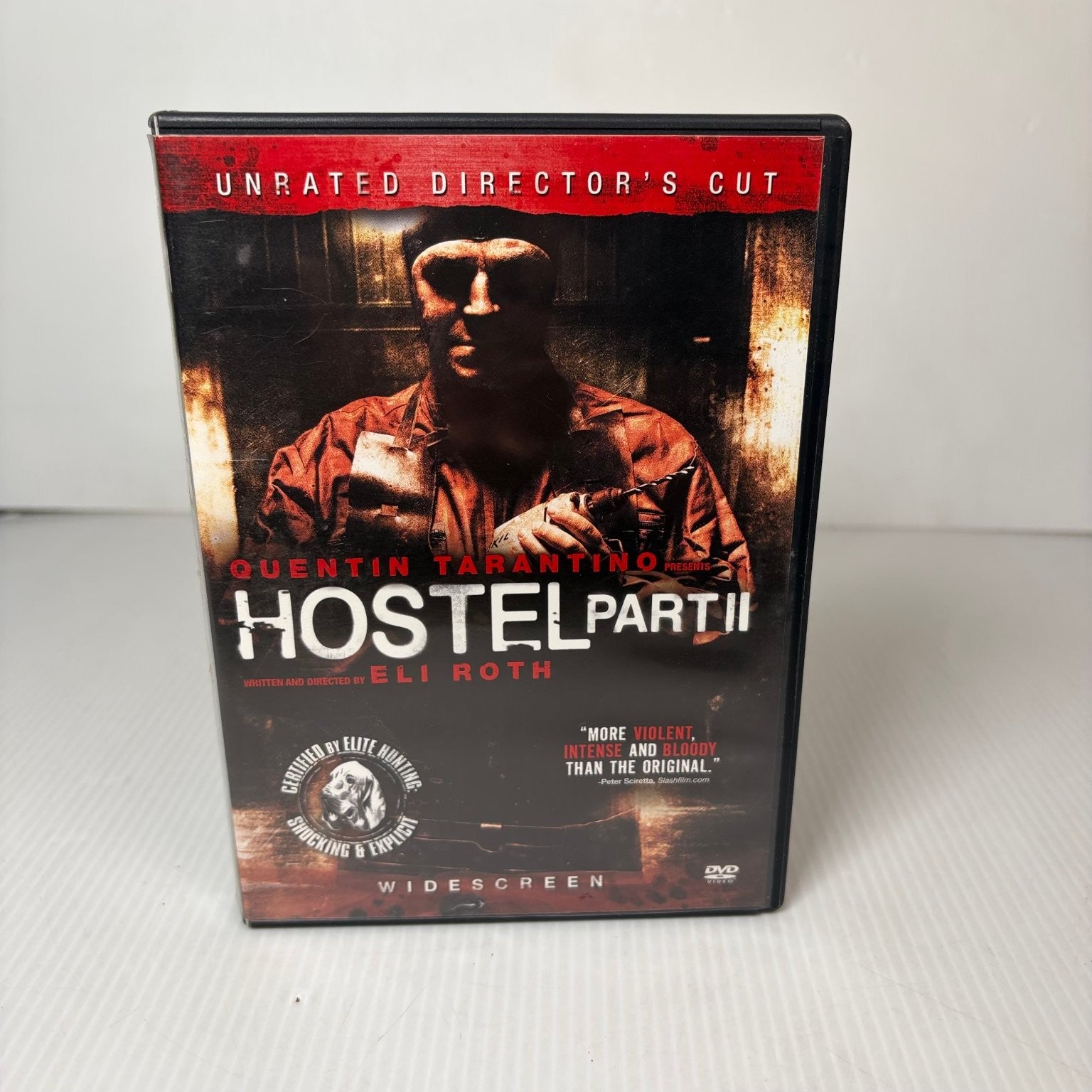 Hostel Part II DVD 2007 Unrated Director's Cut Quentin Tarantino Eli Roth