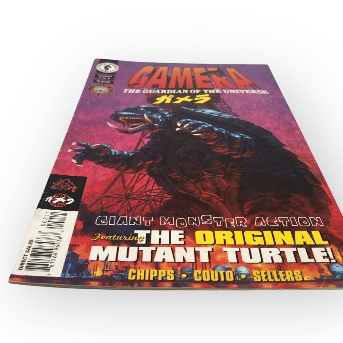 Gamera the Guardian of the Universe Dark Horse Comic Book #2 Kaiju Reader Cond.