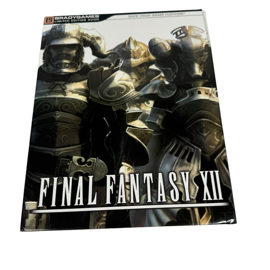 Final Fantasy XII Collector Edition and Limited Edition Guide/Art Book w/ Poster