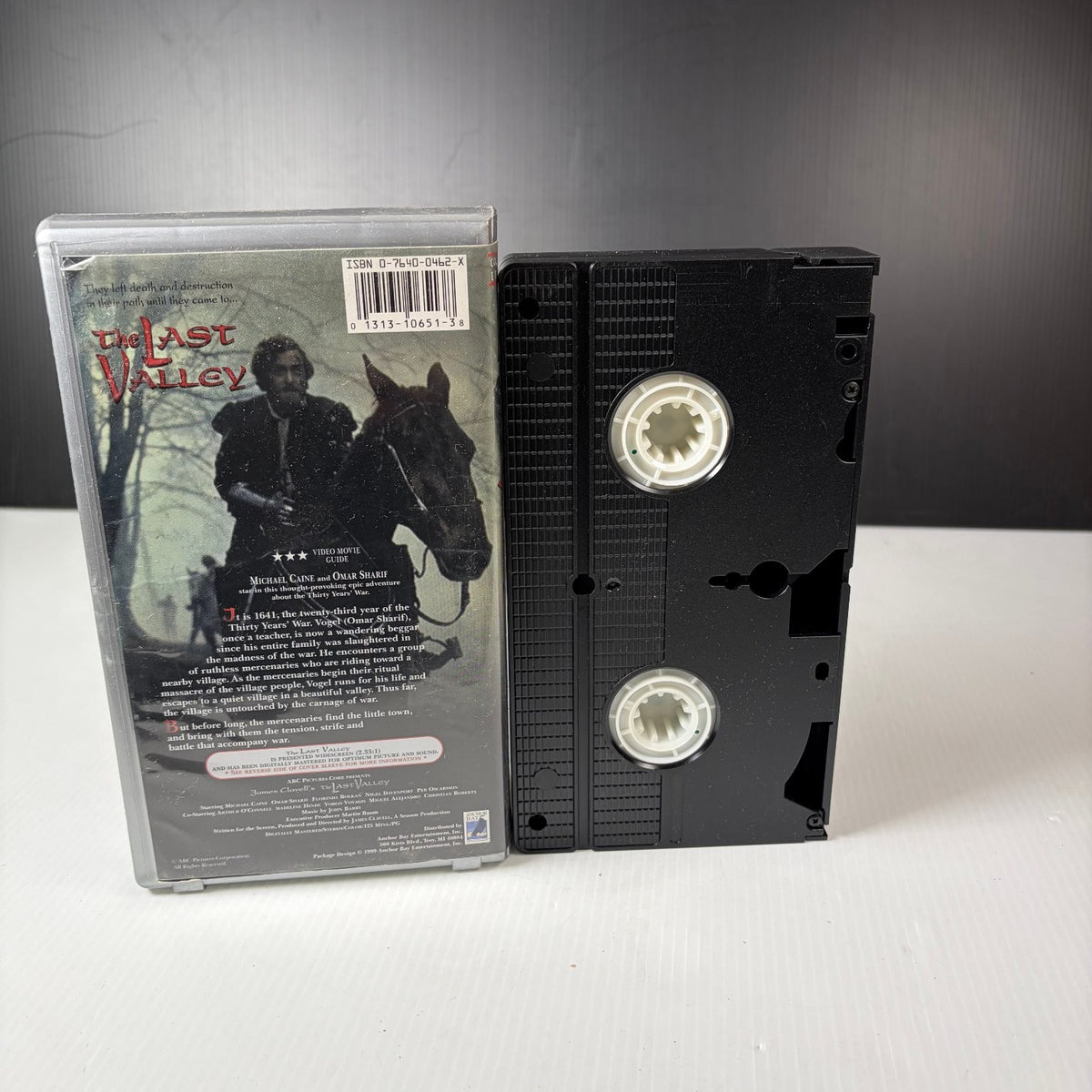 The Last Valley VHS 1971 Collector's Edition Historical Drama Widescreen