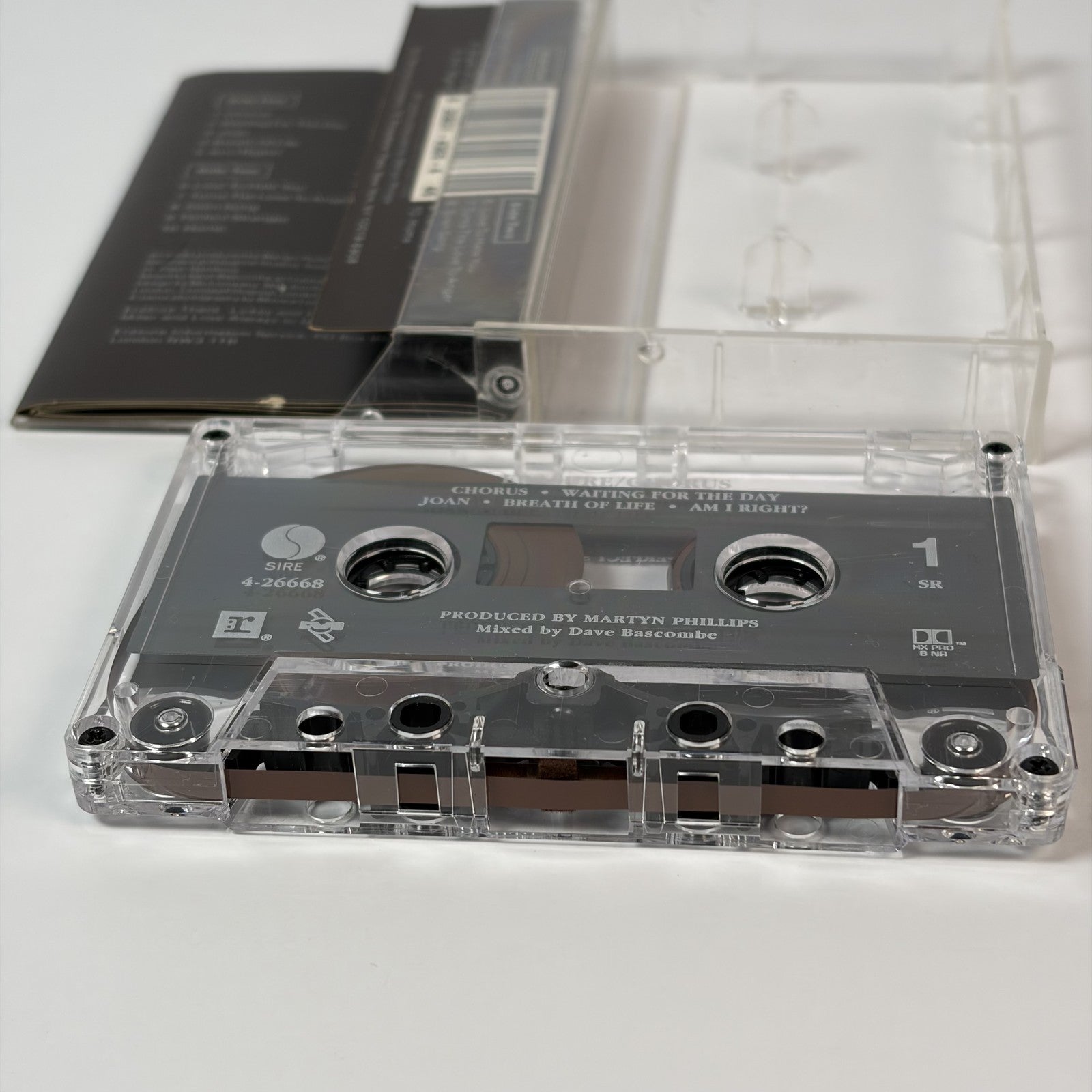 Erasure - Chorus Cassette Tape 4-26668 Sire Records Synth-Pop 1991 US Columbia
