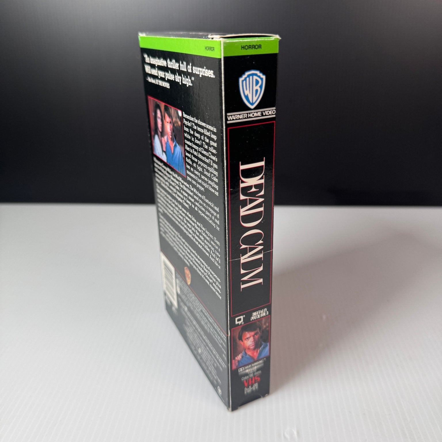 Dead Calm VHS 1989 Horror Thriller Original Release Warner Home Video